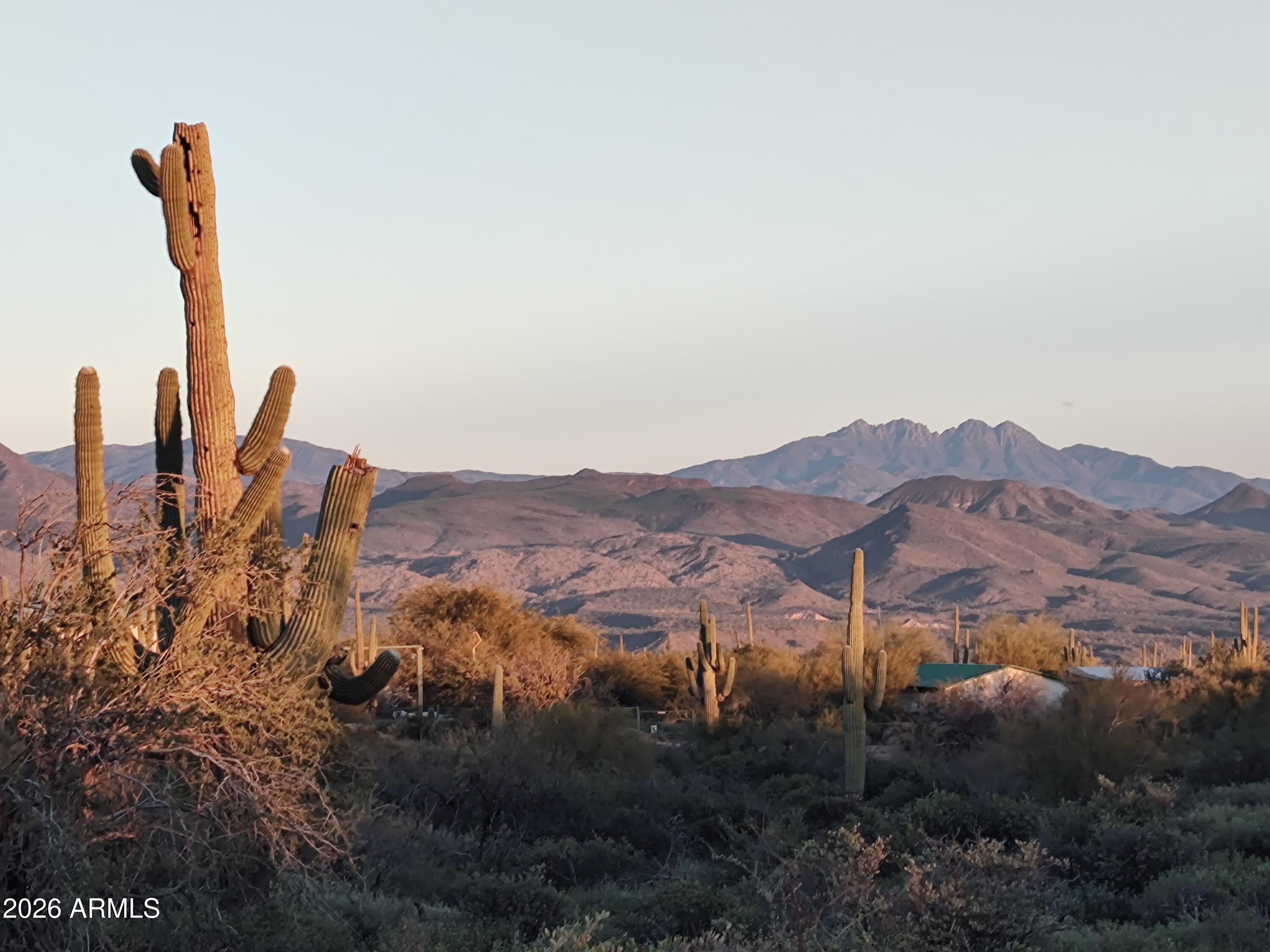 Beautiful 4 acre lot, NO flood zone. Gorgeous mountain views, mature Saguaros! Just steps away from Tonto National Forest. Enjoy hiking, biking, horse-riding or bring your power toys. Cooler temps, clear starry skies, wildlife and great country living. Only a short drive to premier golf courses and Scottsdale's excellent restaurants & shopping. Additional acreage is available, which borders Tonto Ntl Forest.