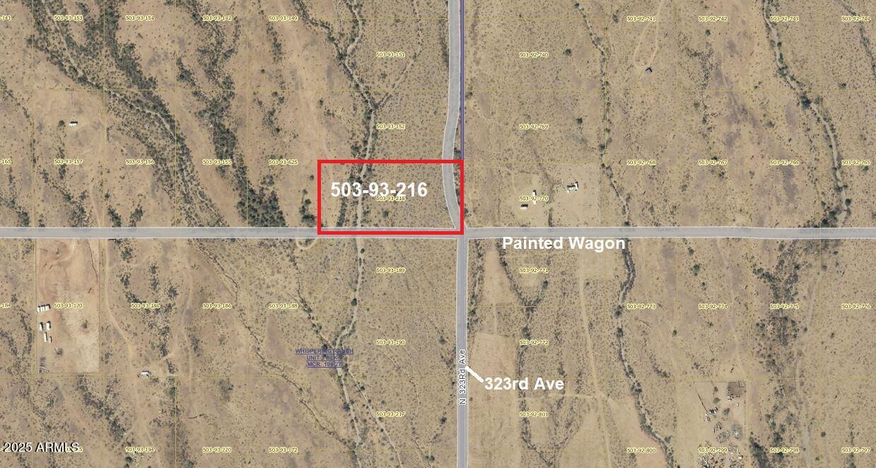 Beautiful 5 acre parcel in the central part of Whispering Ranch. Easy access over good roads and and far from any proposed roadways. This parcel is flat and level with mountain views to the north. Lots of growth in the area so prices are on the rise.