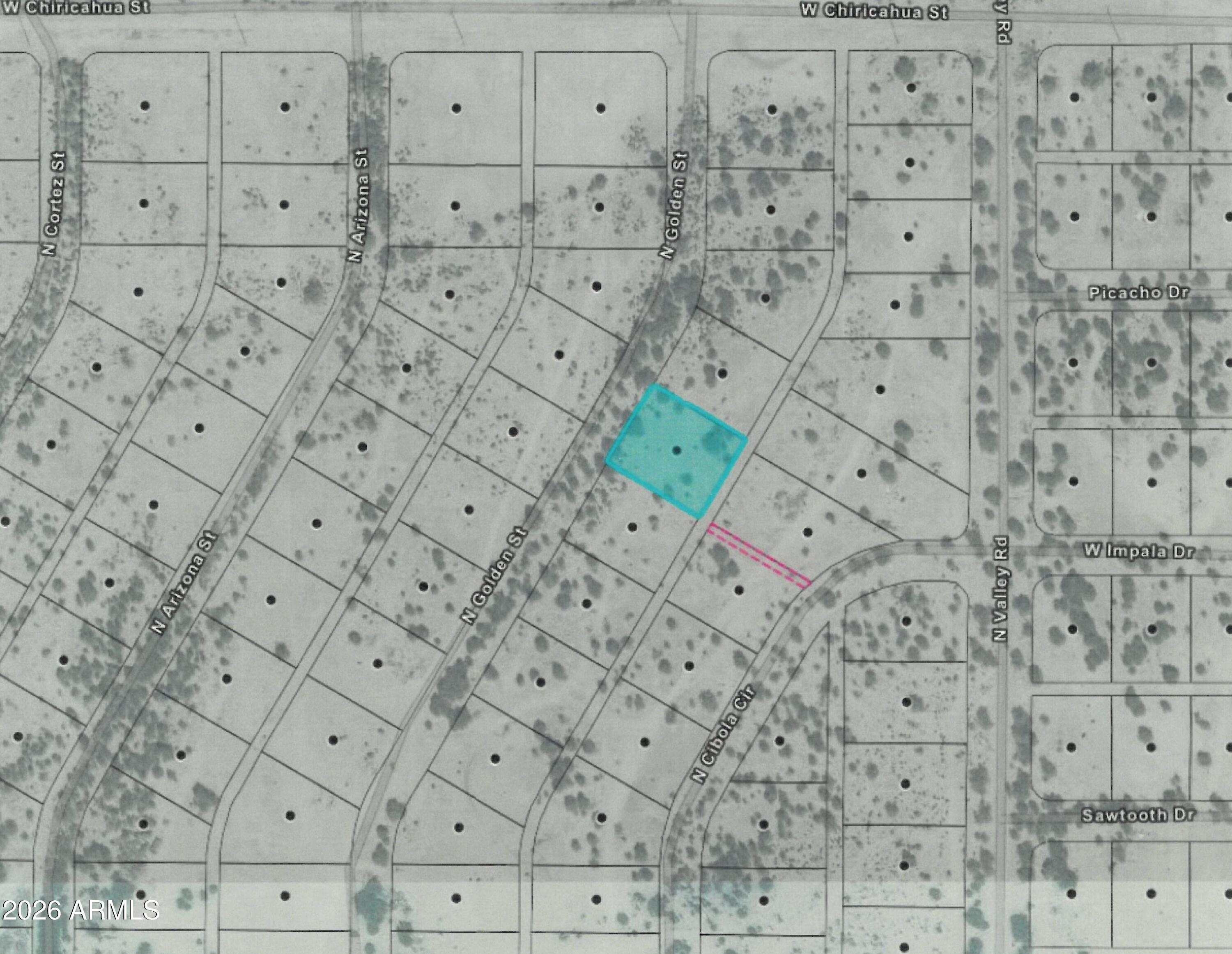 TOLTEC ARIZONA VALLEY #18 LOT 9 IN BLK B - Land