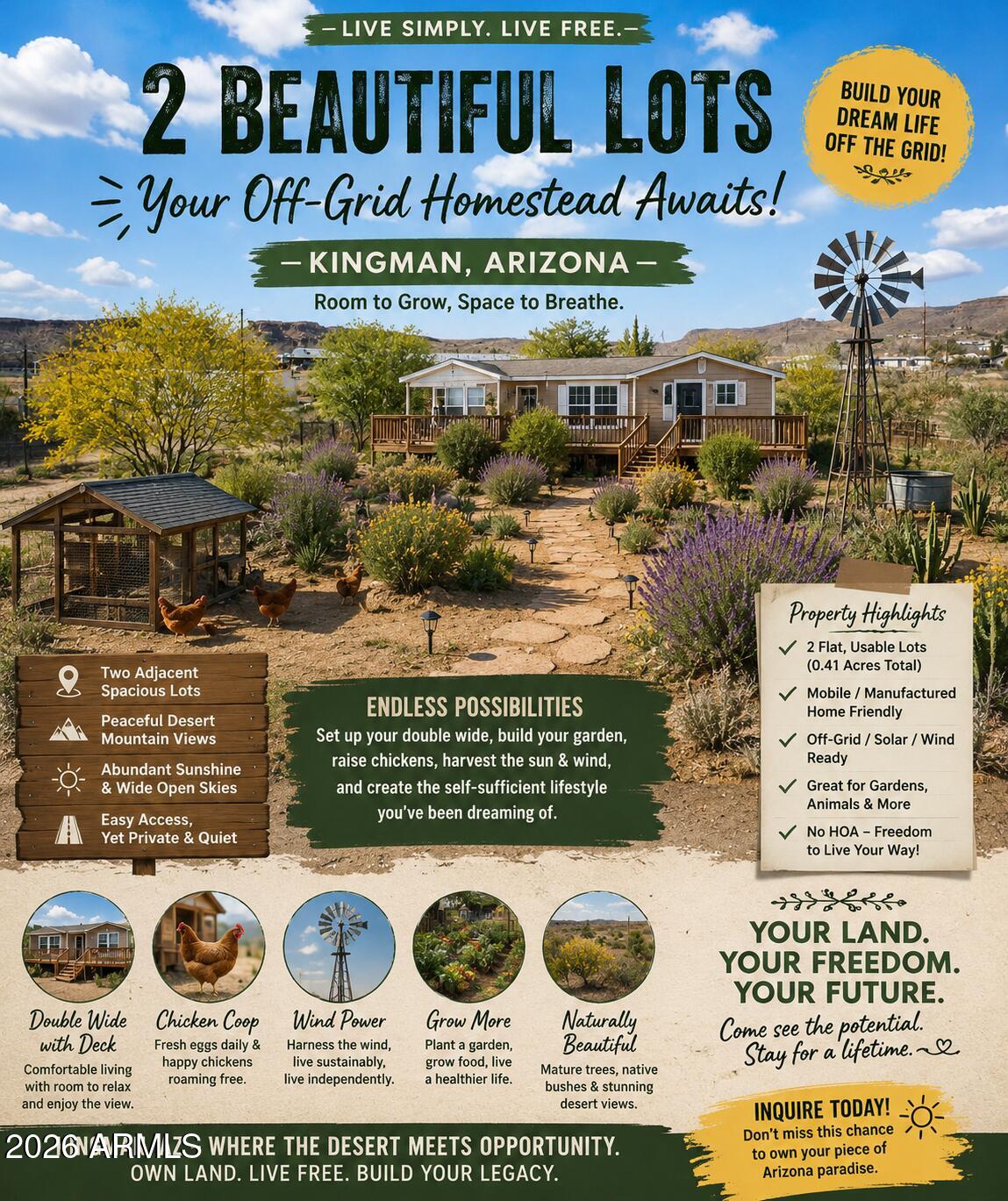 KINGMAN COUNTRY CLUB ADD UNIT 1 - Land