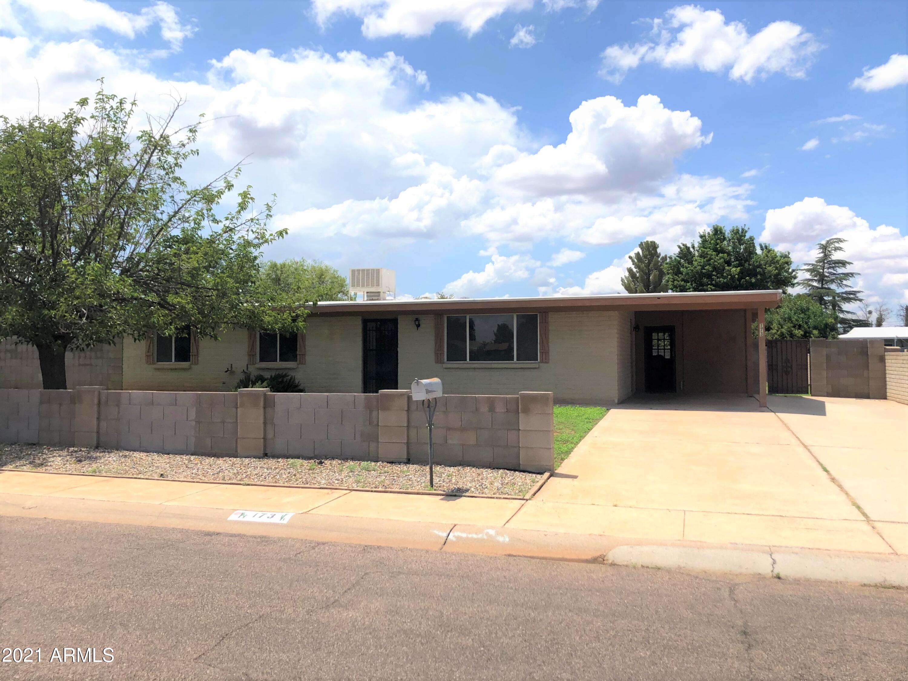 Completely remodeled interior 3 bedroom 2 bathroom home siting in the heart of Sierra Vista making a short commute to Fort Huachuca. Bonus room addition is large enough to be a 2nd living room, office, hobby room, game room the possibilities are endless. Nice large backyard with a covered patio is perfect to enjoy our comfortable weather and entertain. This house is one worth looking at quick before it is gone.