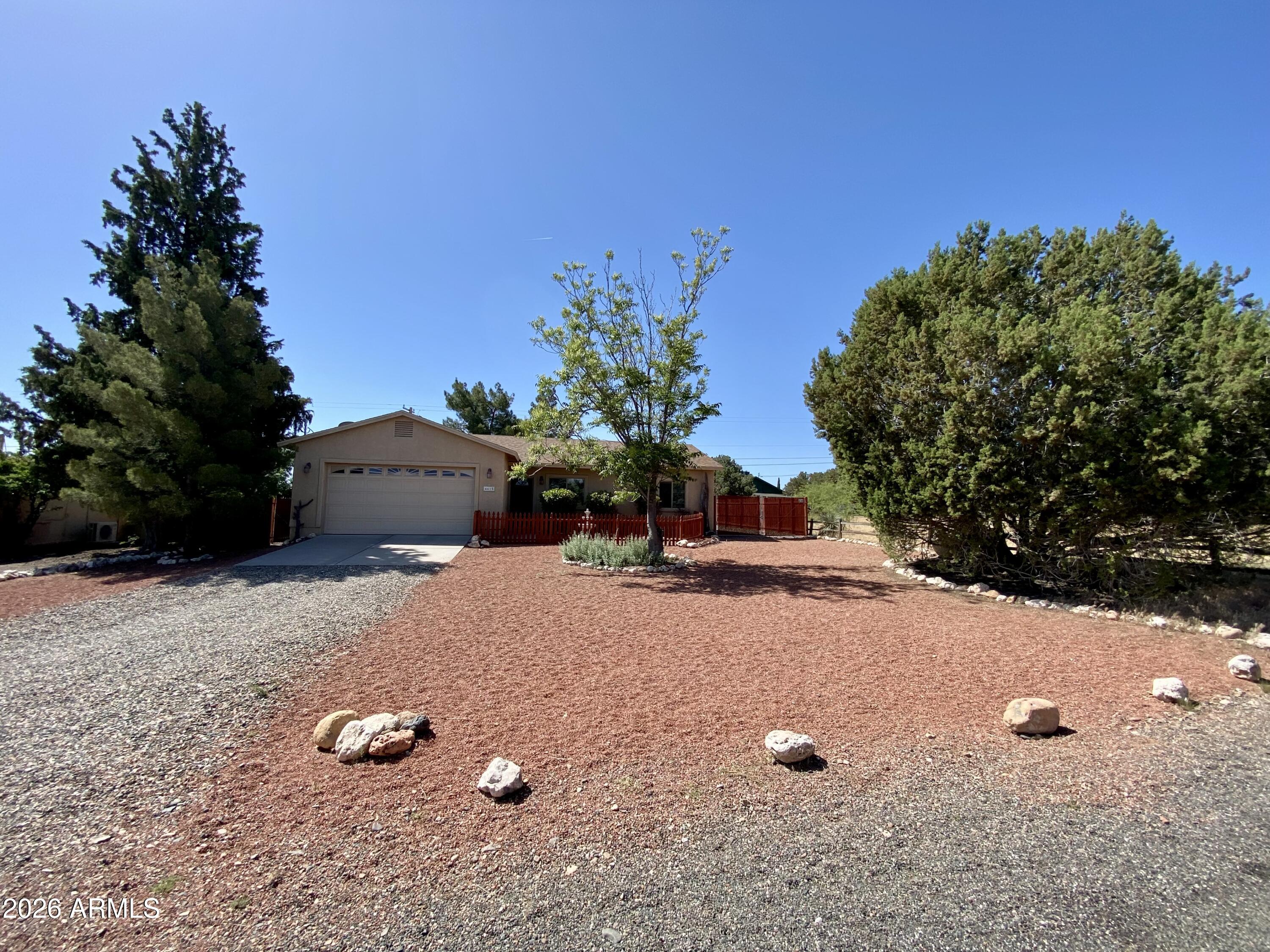 Rimrock is another small-town gaining appreciation due to its serene atmosphere, wildlife and location. This well-appointed home offers 3 bedrooms, 2 baths, open/split floor plan, large kitchen and dining area, high ceiling 2 car garage with laundry and fully fenced backyard boasting a covered shaded patio, double gate RV parking with electric, septic dump and soft water.