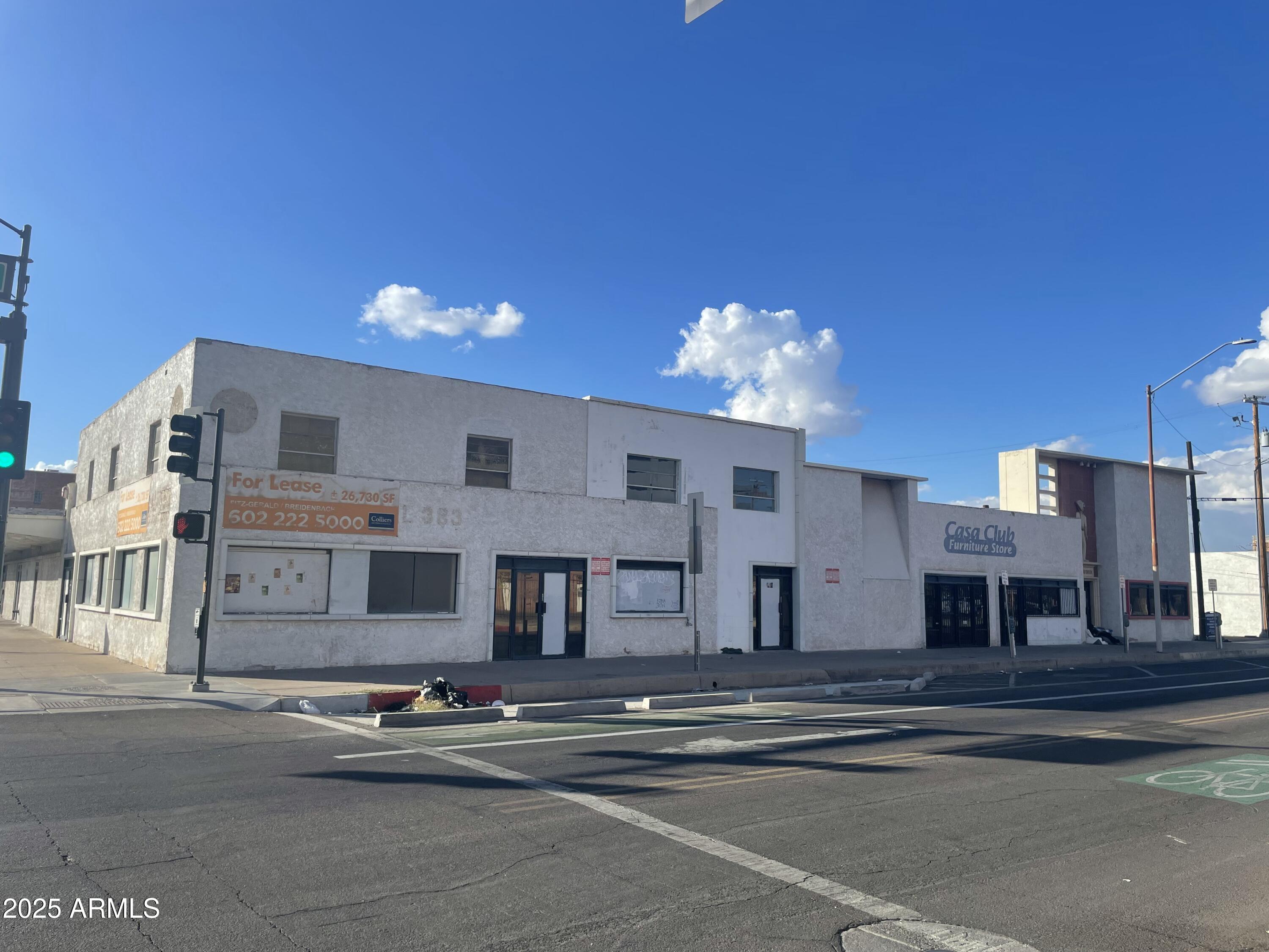 Unique Opportunity for possible development in the heart of downtown Phoenix with special DTC (Downtown) Zoning allowing a developer to build up.   This property offers approximately 26,730 square feet of versatile space, ideal for businesses seeking a distinctive and strategic location. 3 parcels are included in the sale including 112-20-052, 112-20-053, and 112-20-055.  This rare opportunity shares a corner with the famous Arizona Financial theater on the corner of 5th Ave. and Adams St.  this is the best deal for a downtown property and will not last long on the market.