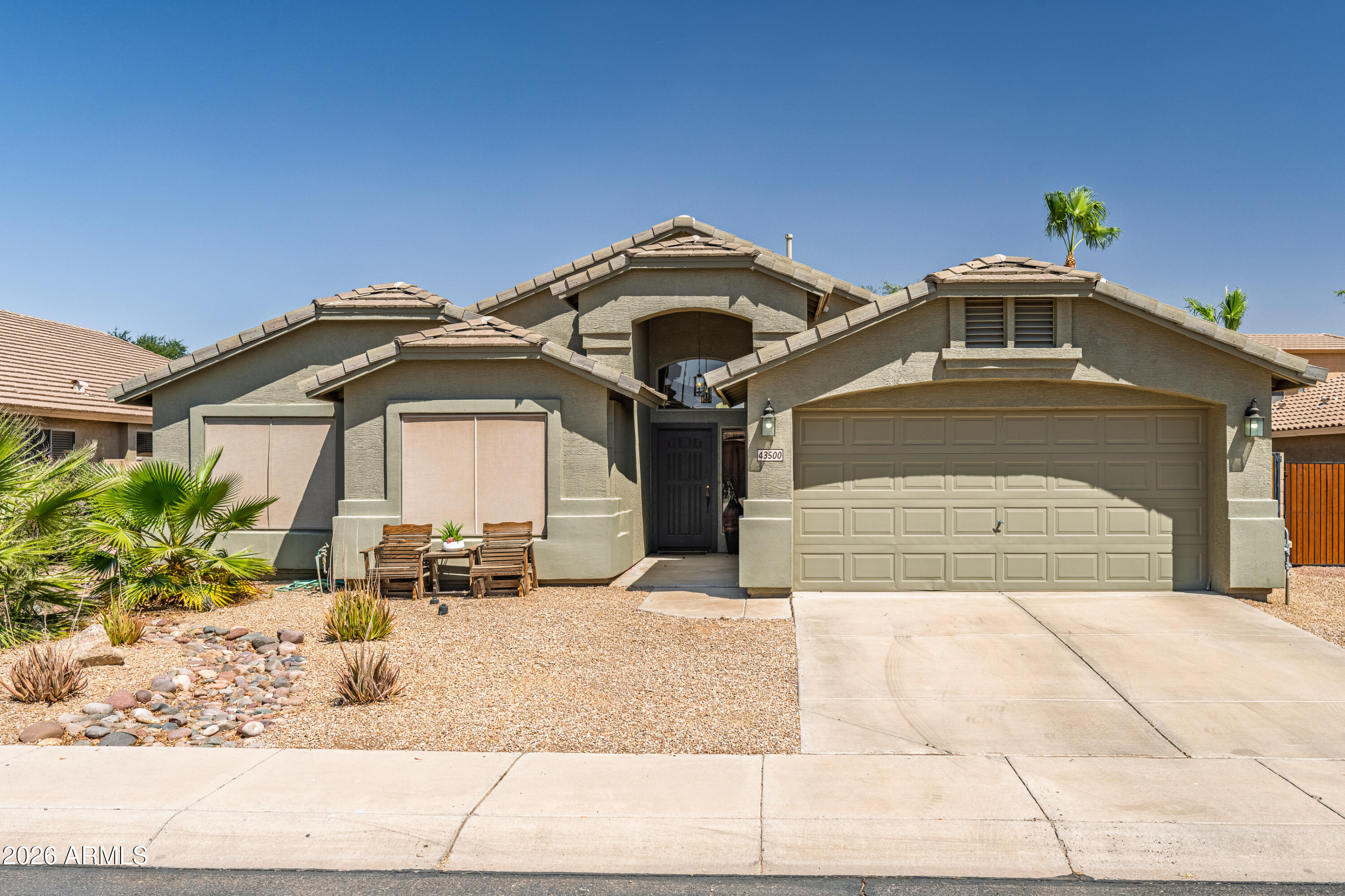 Opportunity awaits in the desirable Rancho El Dorado community! This 3-bedroom + flex room, 2-bath home offers a spacious and functional layout with vaulted ceilings and an open great room design perfect for everyday living and entertaining. Featuring upgraded flooring and a newer A/C unit just 4 years old, this home already has some key improvements in place while offering the perfect chance to add your own personal touches and TLC. Conveniently located with easy access to Hwy 347, shopping, dining, and schools. Great potential for homeowners or investors looking for value in a prime location!