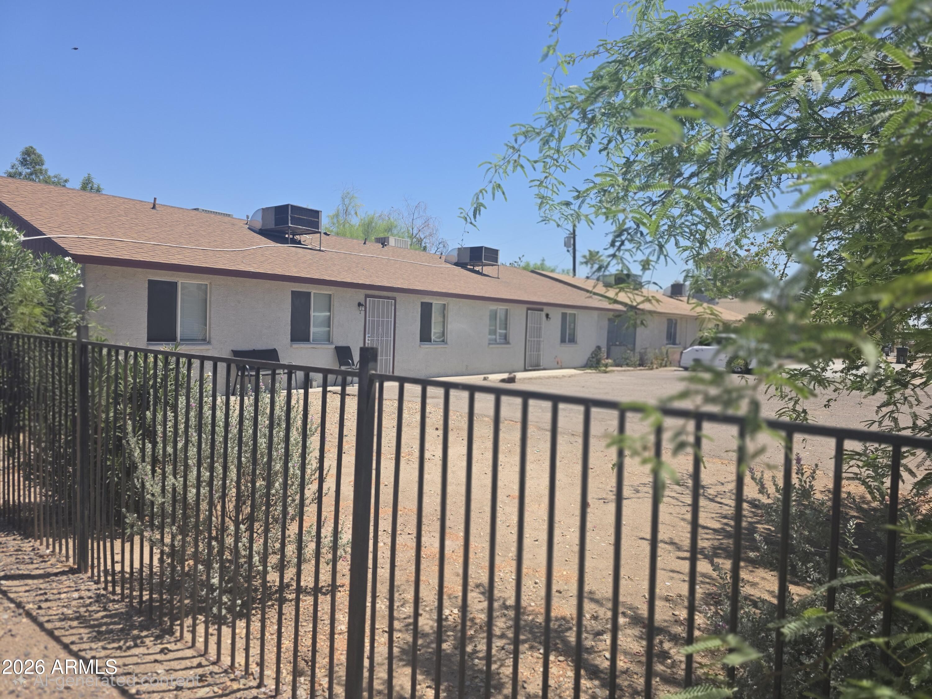 Check out this cash flowing low maintenance fourplex even at today's rates. Complex is located near mostly residential homes near elementary school and within 5 miles of downtown Phoenix. All units have white shaker cabinets, 2 units remodeled with quartz countertops, shaker cabinets and vinyl plank and wood tile flooring, & stainless-steel appliances. 
1 unit partially upgraded unit with Quartz countertops, and shaker cabinets.  2 units have new A/C units & water heaters that have been replaced in the last 3 years. 1 A/C unit has a new motor.  All of the units have ceiling fans throughout.  Recently painted exterior.  Units are individual metered for electricity. Units fully occupied, but 1 unit comes up for renewal in July if you want to occupy one or rehab for higher rent.  Owner/ Agen
