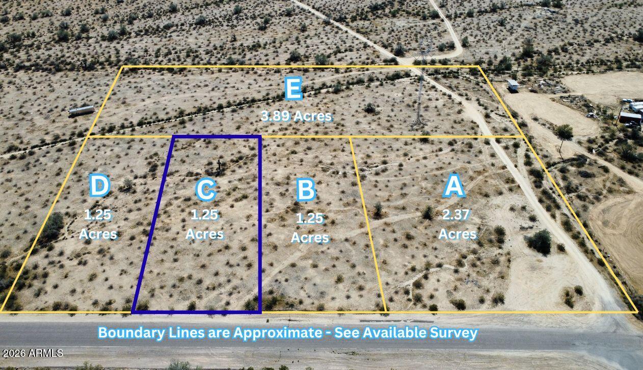 Motivated seller! Paved road access and electric nearby make this 1.25-acre parcel a great spot to build the home you've been wanting. Located in an area with mountain views, desert landscape, natural vegetation, and beautiful Arizona sunsets, this property gives you space to create a full-time home, weekend retreat, or investment. It's part of a recent 5-lot subdivision, and all 5 lots are available. Seller financing is available, making it easier to secure your piece of Arizona land.