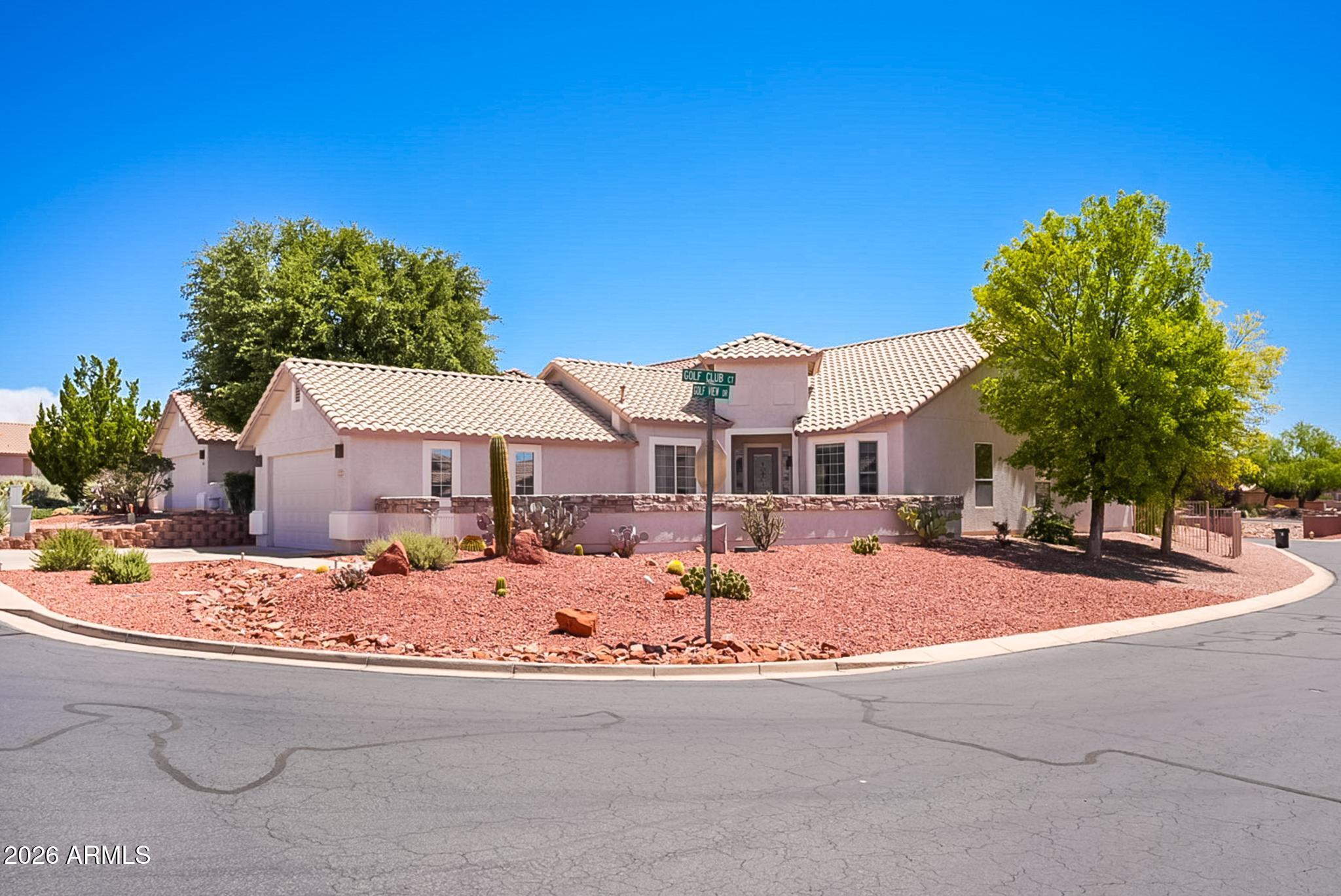 This single-level, one-owner gem in a premier 55+ community offers 2 beds, 2 baths, and a versatile office/den. Move right in with newer HVAC (natural gas), fresh exterior paint, and leased solar for low utility bills. Features include an open floor plan, central vac, NUVO R/O system, extended garage, a charming front courtyard, upgraded cabinets, granite countertops, and complete appliances. Enjoy resort-style living with an HOA community pool and clubhouse
