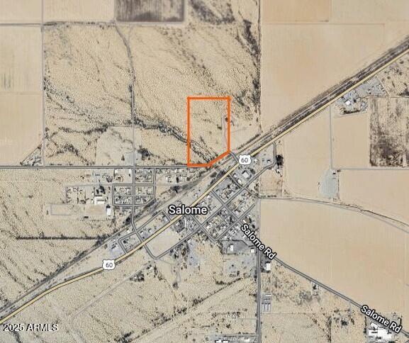 22+ Acres in Salome - Prime Investment Opportunity with Seller Financing!
Discover the potential of this flat and stunning 22+ acre parcel, perfectly positioned just off Highway 60 near downtown Salome with paved access all the way! Coming from Metro Phoenix? Salome Road leads you straight to it with excellent visibility. Partial flood plain at south side.
Zoned for a Mobile Home Subdivision, RV Park & more, this property offers endless possibilities. Utilities are on or near, making development even more convenient. Located within an Opportunity Zone, adding incredible investment potential.
A short drive to beautiful Alamo Lake, this is a fantastic location for outdoor enthusiasts & investors alike. Seller financing with flexible terms available--don't miss out on this rare opportunity