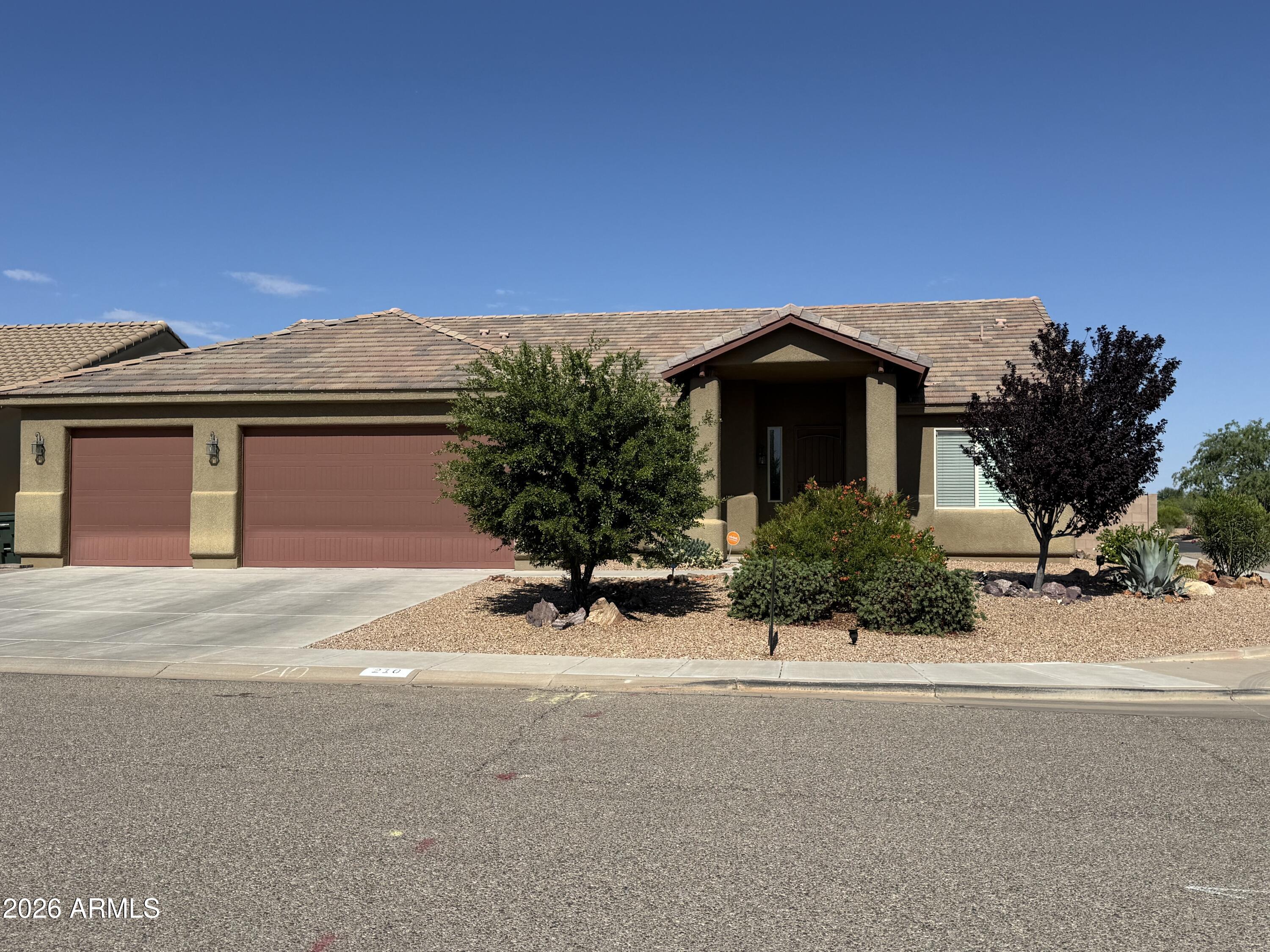 This is not a home that you will want to miss. It is beautiful and move in ready. There are 4 bedrooms, one is currently being used as an office and 2 full baths. There is a great room floor plan as well as the master suite on the opposite side of the home. There are so many upgrades to include tray ceilings, upgraded ceramic tile, custom neutral paint scheme, granite counters, updated appliances and lovely window coverings. There are ceiling fans in each room for year around comfort. Step outside to enjoy your covered patio, artificial turf and low maintenance landscape. There is also an RV gate. This home sits on a corner lot with ample on street parking as well as room for 3 cars in the driveway. The 3 car garage is a must have!