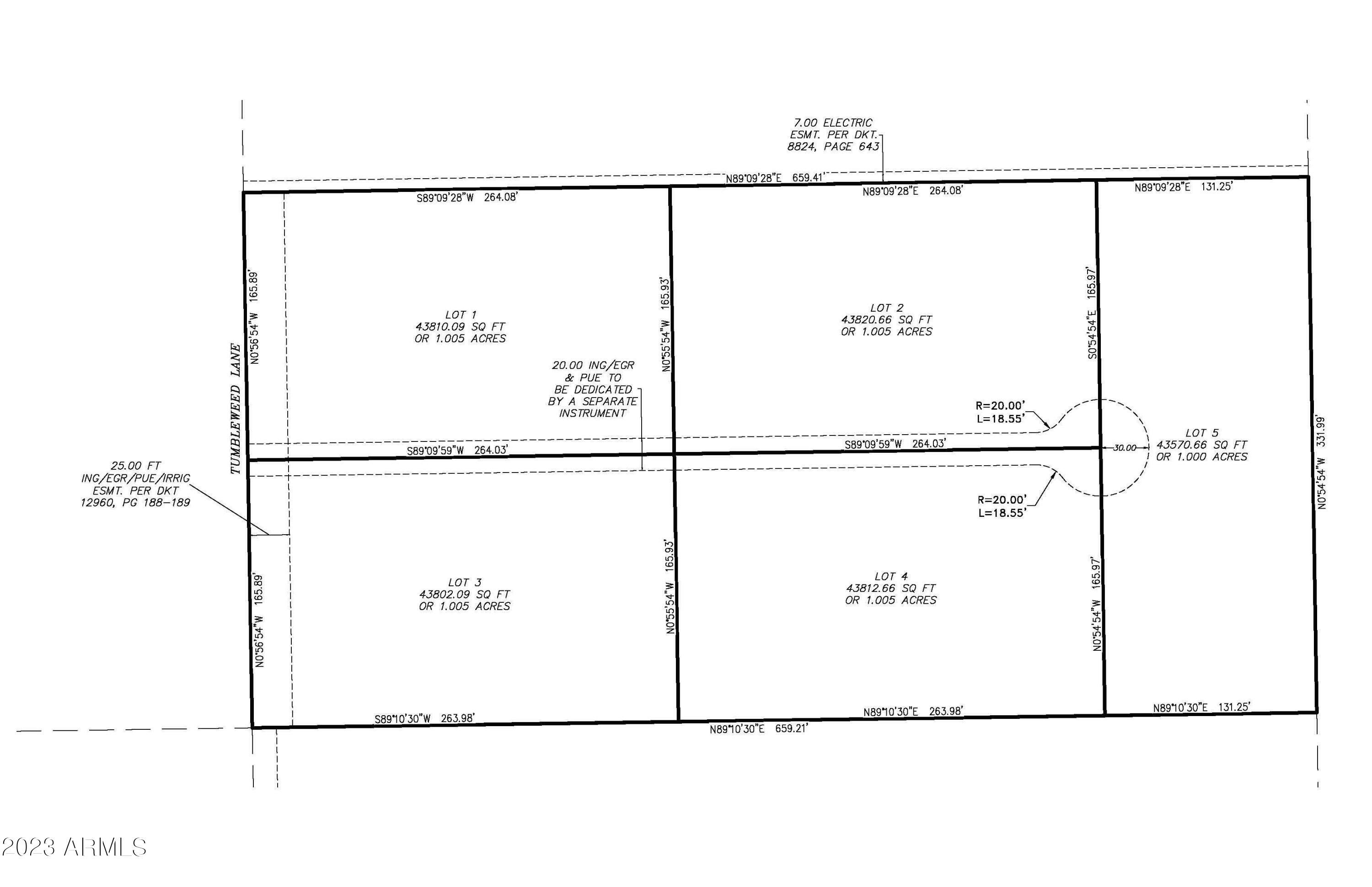 Lot 4 of a (5) lot subdivision - Land