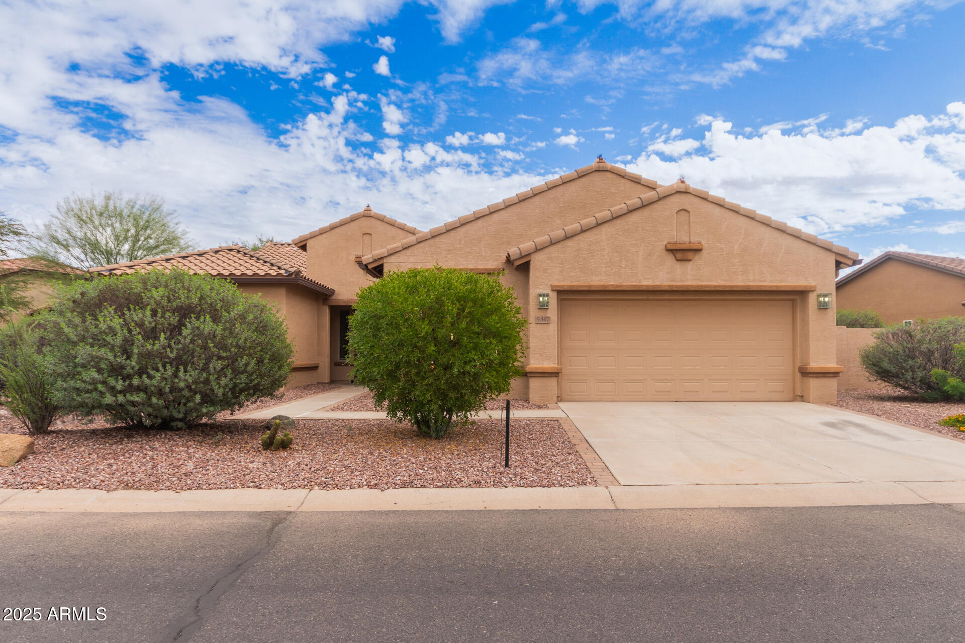 This beautiful Integra-block Talavera model with a bonus room is a must see.   This home features a range of modern upgrades and is ready for you to move in.  Enjoy the beautiful back patio with a unique gas cooking center, water feature and plenty of fruit trees in this fully enclosed backyard.  New irrigation system to ensure efficent watering and maintenance.  Kitchen is equipped with new appliances, RO, and upgraded cabinets.  Great Room has surround sound and an electric fireplace that is also hooked up for gas.  One of the a/c unitis has been replaced.  Garage has built in cabinets, epoxy flooring, utility sink and 4 ft. extension.   New hot water heater (2024).  Newer washing machine. Some furniture included.  Tons of upgrades in this home. Home has lemon and orange fruit trees.  Outdoor kitchen includes a grill, sink and fridge.  Extended patio pavers.  Nice water feature and fire pit.  Kitchen includes slide out drawers, pendant lights, back splash and cabinets.  Cabinets also added in laundry room, closet and shelving added in hallway, multiple sotrage added to garage, and a french door to den.