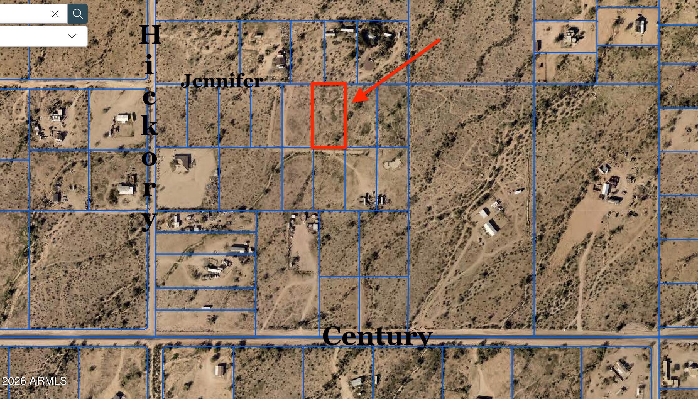 Parcel 2 of Survey Recorded Pinal Country Recorder 2025-034007. 1.25 Acres portion of parent parcel - Land