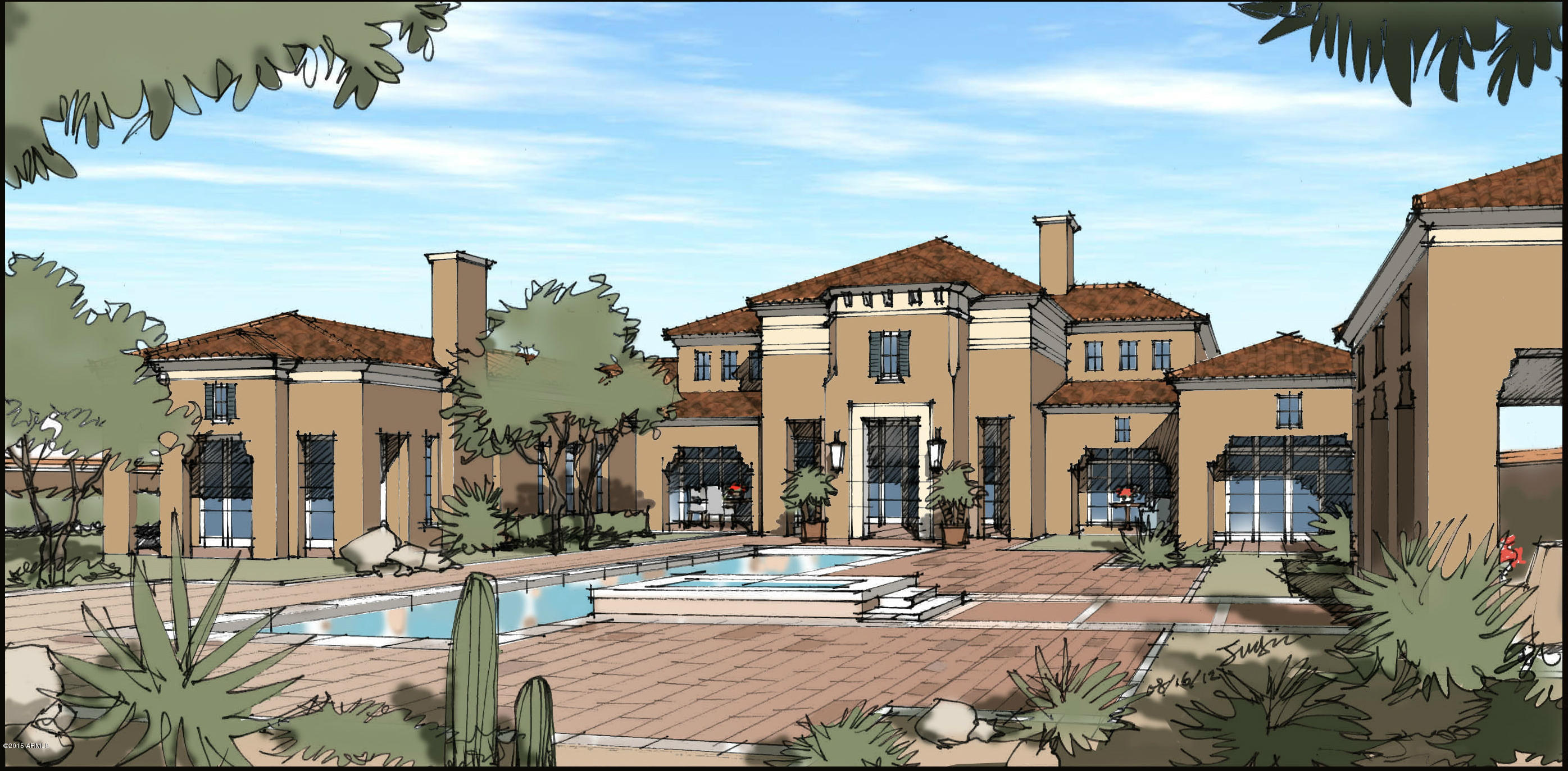 Horseshoe Canyon in Silverleaf is the address of choice, and now a most desirable home under construction.
being built by Luster Homes, this Formal Med is not only lovely and priced to sell but a perfect floorplan for anyone's needs. The home is primarily single story with only one bonus room on the second floor. 5 beds/5.5 baths plus an office, with outdoor living spaces that are functional for both family and entertaining. Mtn views are spectacular and the close proximity to the Silverleaf Club a benefit.  See Documents Tab for floor plan