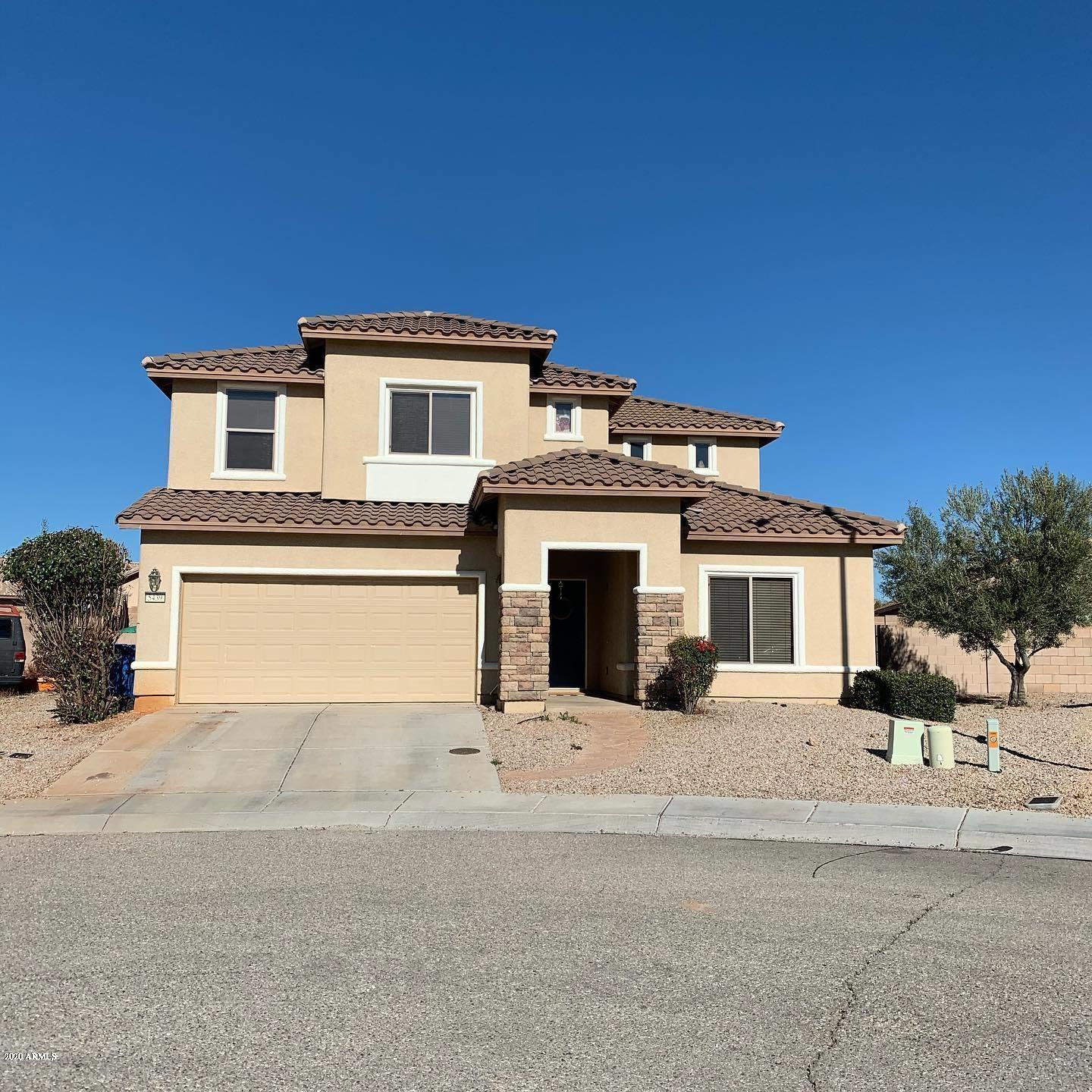 Upgraded and ready to go!  This one has all the room you need!  This wonderfully located home sits close to it all & is nestled on a cul-de-sac.  The home has 4 bedrooms, with bonus room(s), 3 full baths, along with 2 living areas, open concept kitchen, dining room, under the stairs storage and more!!! Kitchen has upgraded cabinets with crown molding, large granite island.  First floor of home has a full bathroom. Master Bedroom has a huge balcony overlooking the fully landscaped backyard, completed with beautiful pavers and a dog run.  Drip system installed.  Gorgeous curb appeal with the stacked stone.  Full package here! ZONE A/