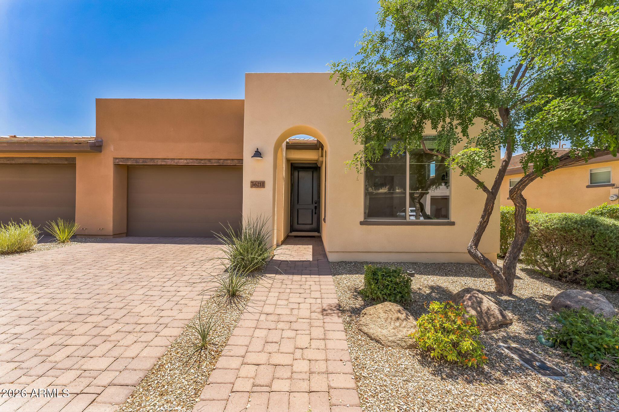 Beautifully maintained, fully furnished home located in the highly desirable Encanterra community. The open concept layout offers abundant natural light, a well designed kitchen with ample cabinetry, comfortable living and dining areas, and generously sized bedrooms. HOA maintained landscaping provides easy, year round enjoyment. The extended backyard paver patio with a built in gas firepit creates an inviting outdoor space perfect for relaxing or entertaining.

Residents of Encanterra enjoy exceptional resort style amenities including four restaurants, four pools, fitness facilities, spa services, tennis, pickleball, bocce, golf, parks, walking trails, and a full calendar of community events and clubs.