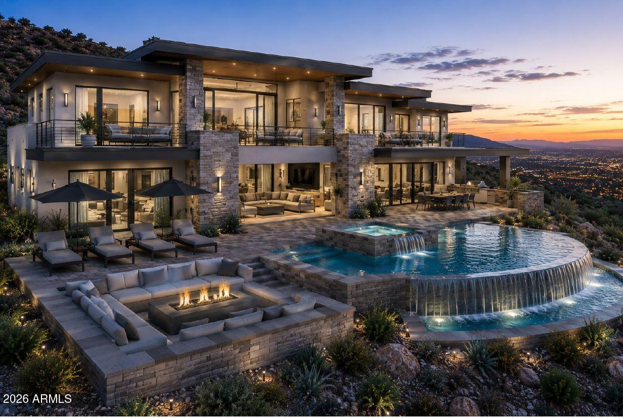 Build your dream home here!  Located on the 5th fairway of Firerock Country Club. This custom home allows you to choose what you desire for finishes!   This home has 5096 sq. ft. of living space and a 4 car garage designed to capture views and maximize living space!  Located on the 5th fairway of Firerock Country Club!