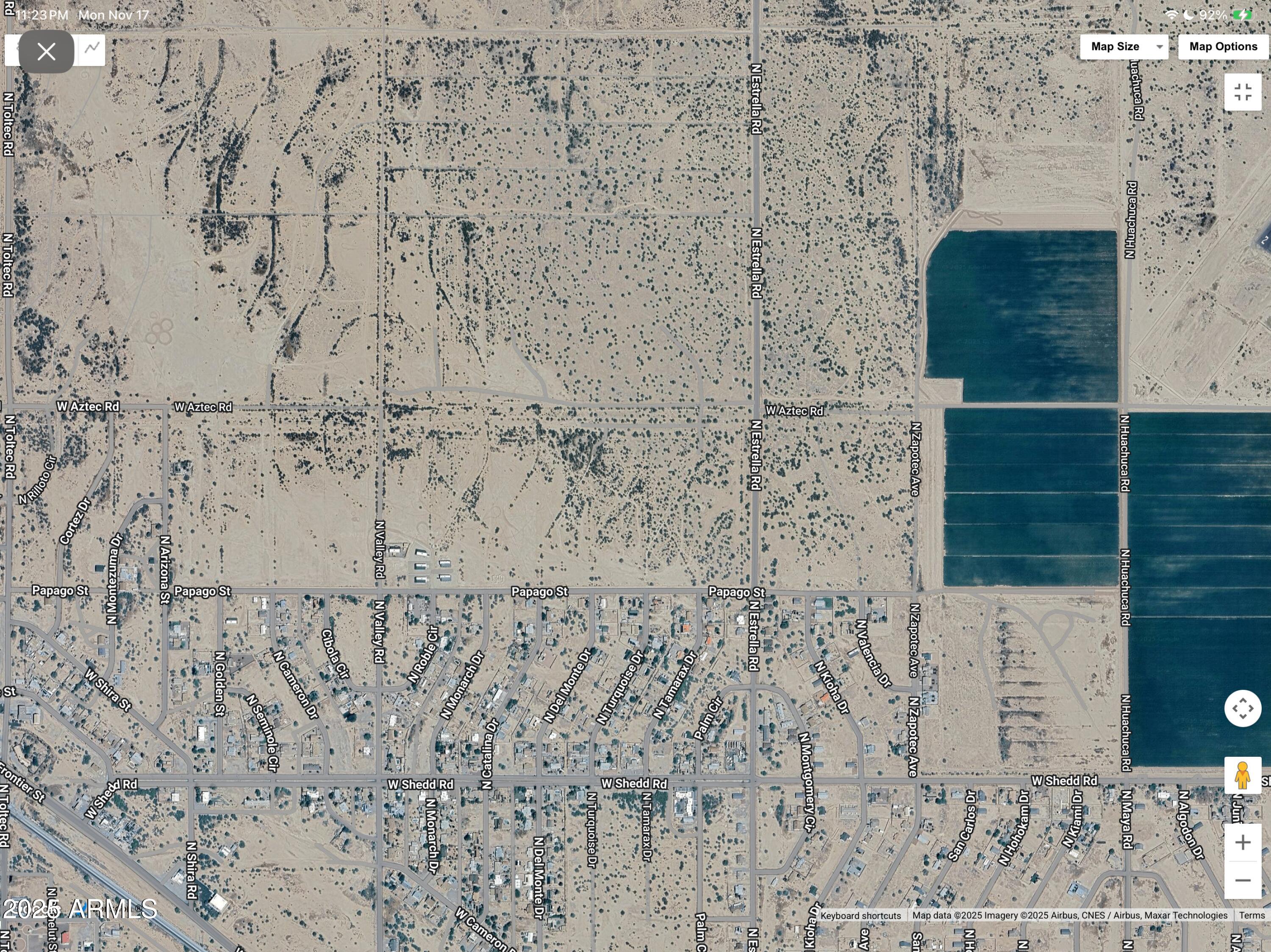 TOLTEC/ARIZONA VALLEY UNIT SEVENTEEN - Land