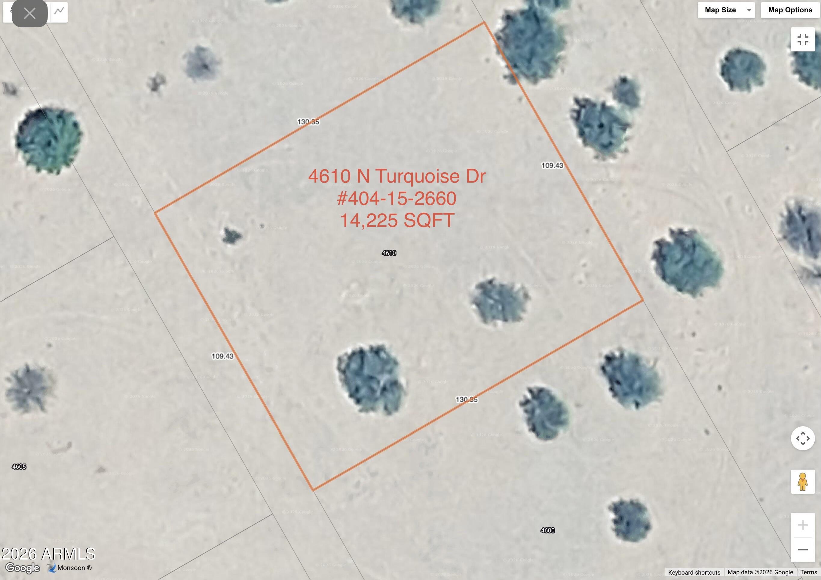 TOLTEC/ARIZONA VALLEY UNIT SEVENTEEN - Land