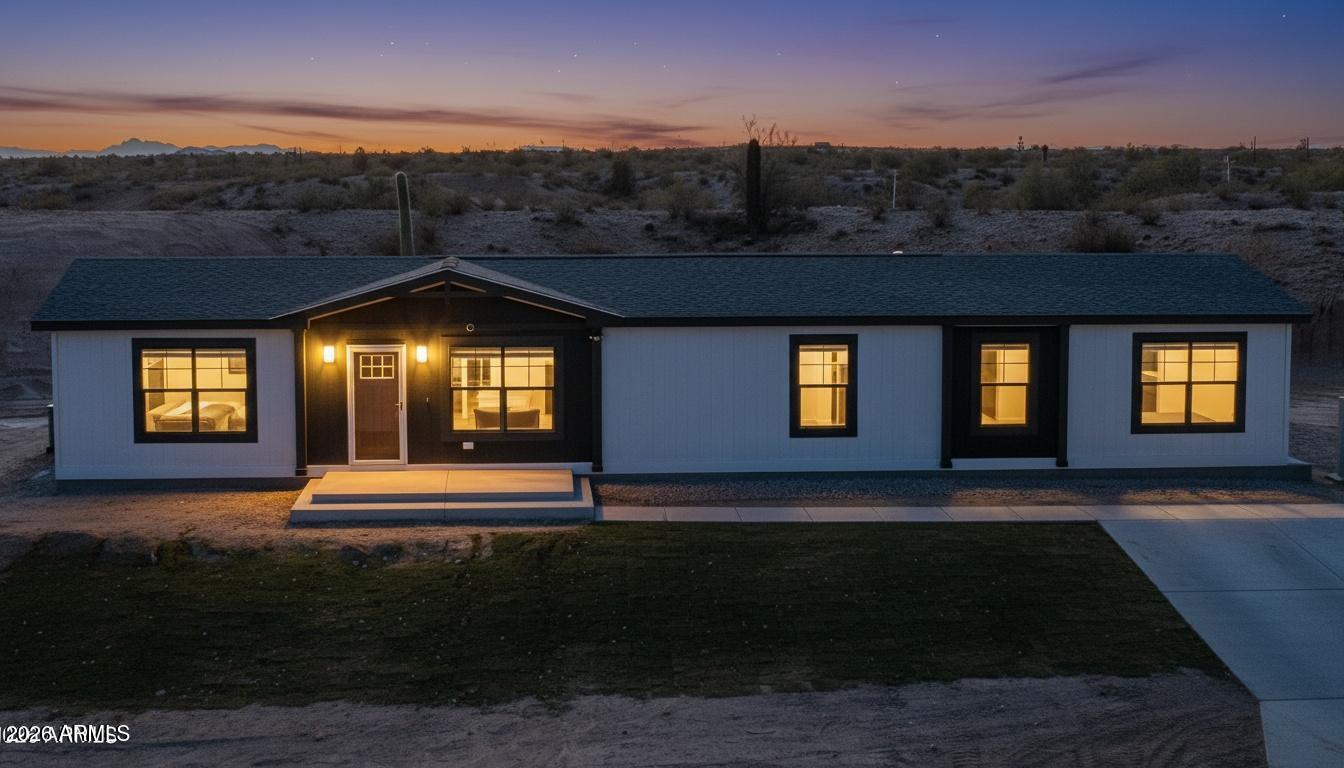 🌵🏡 Room to Breathe. Space to Live. Opportunity to Own an Acre.

Welcome to your chance to own a beautiful 1-acre property where comfort, freedom, and possibility come together. Enjoy wide-open Arizona skies, extra privacy, and the flexibility that only an acre can offer. Whether you envision building a shop, parking your RV and toys 🚐, creating a garden 🌻, or simply enjoying the extra space, this property lets you shape the lifestyle you want.

The home has been thoughtfully prepared and professionally staged to showcase its full potential and create a warm, inviting atmosphere from the moment you walk in.

🔔 For added peace of mind, the home also includes the newest Ring Video Wired Doorbell, offering HD video, two-way talk, advanced motion de monitor your front door anytime--perfect for home or small business security.

( Special Bonus: The buyer who brings a strong, competitive offer will be gifted the beautiful staging furniture, making your move simple and seamless. Just bring your suitcase and start living. =Ë

Opportunities like this -- an acre of land paired with a move-in ready home, modern security features, and valuable extras -- don't come along often. Come experience the space, the comfort, and the potential for yourself.