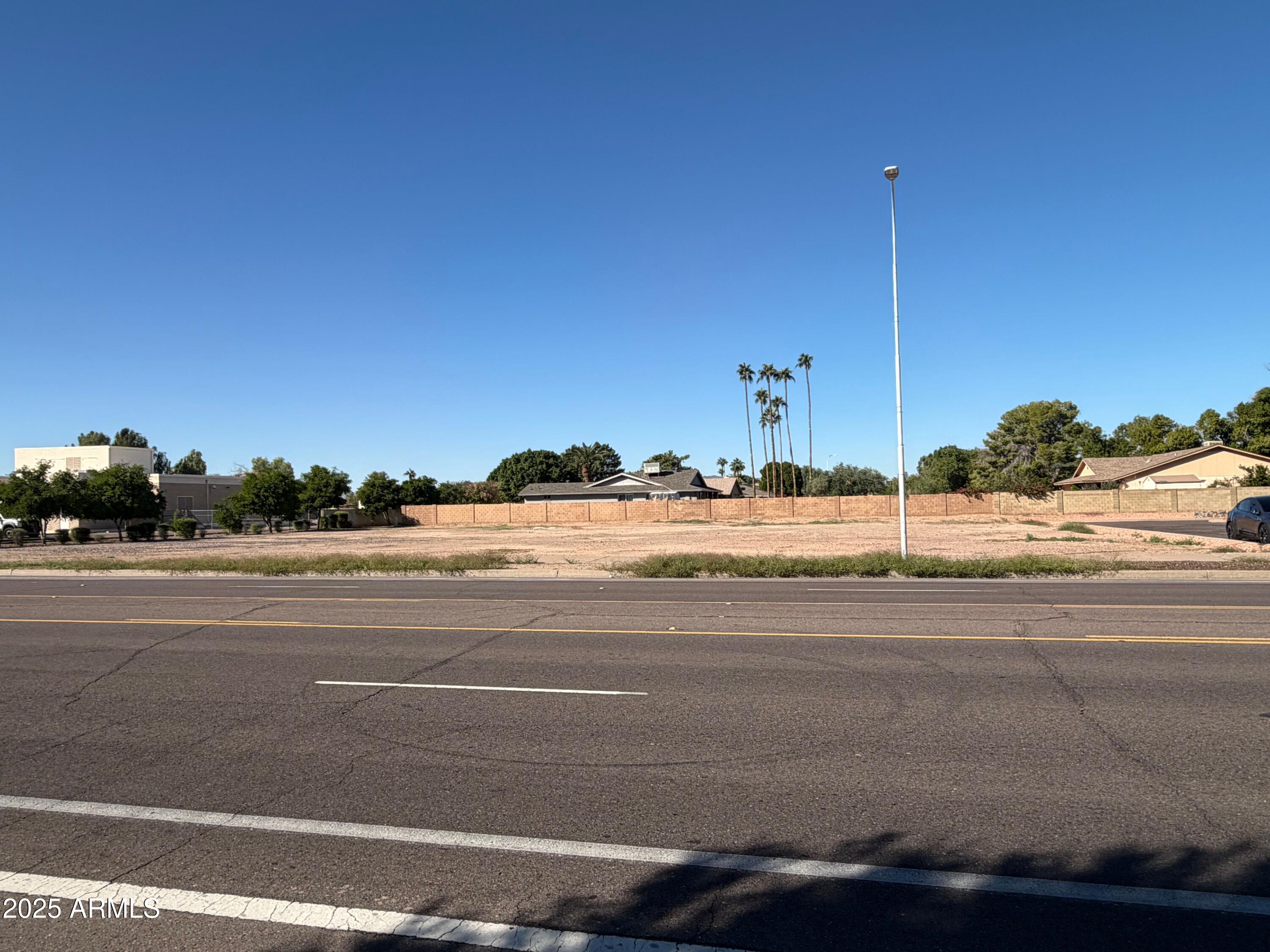 RARE COMMERCIAL LAND OPPORTUNITY with 175 Feet of frontage to McClintock. Prime 0.58 acre lot. Zoned R/O Two Water main connections on site.

Plans available for multi-unit office building.