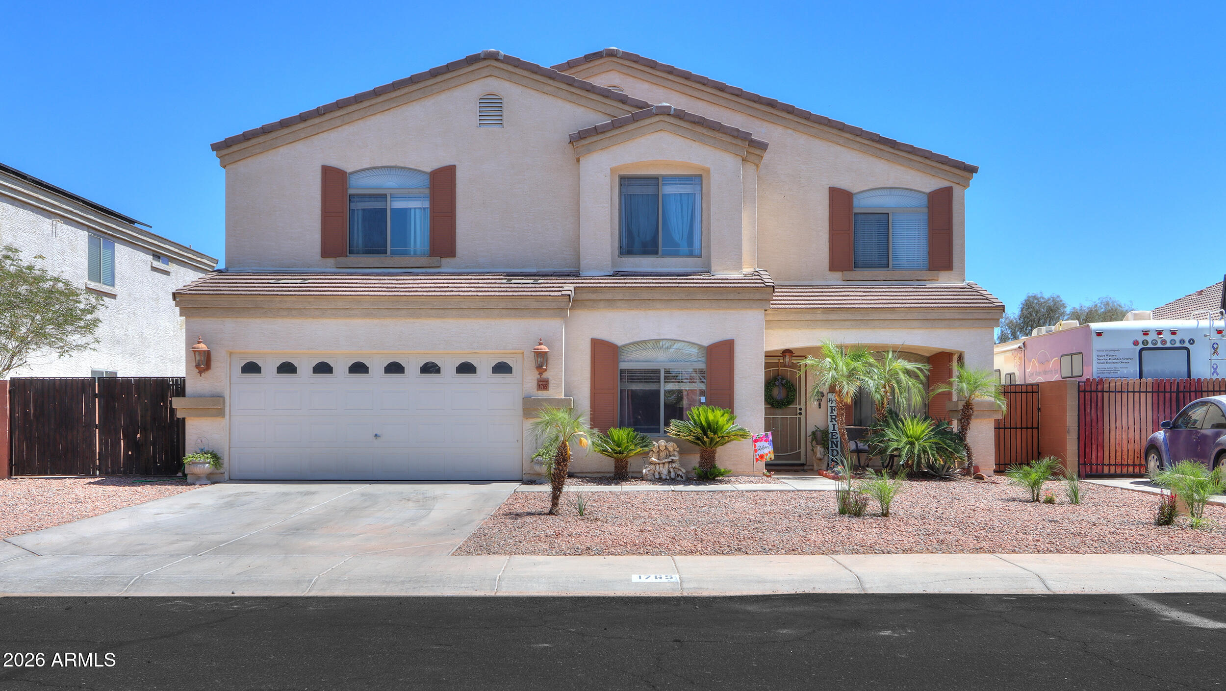 Welcome to this breathtaking remodeled home interior freshly painted.  Thoughtfully designed for family, comfort, and effortless entertaining, this expansive residence offers 4,200 square feet of living space with 6 spacious bedrooms and 5 full bathrooms. Step inside and be captivated by upgraded flooring that leads you to private pool, built in BBQ, outdoor kitchen with two extended patio plus wood burning chimney, surround sound movie projector and over sized TV. Entertainment lights wrap around the home, creating the perfect ambiance for any time of year.  Second floor offers a theatre room with movie projector as well.  Enjoy electric fireplace in master room and in the master bath enjoy and unwind in front of the second fireplace.  Don't miss this opportunity. Don't miss your opportunity to own this stunning retreat!