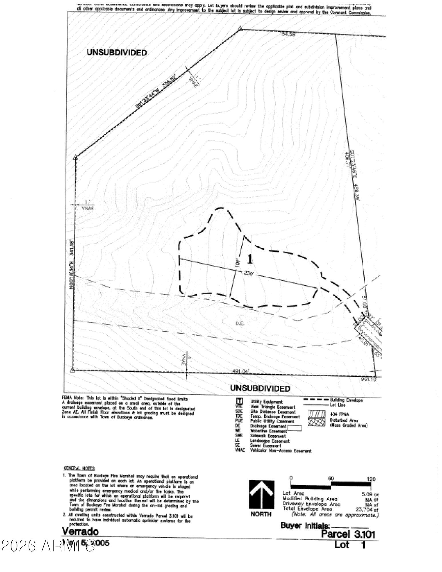 VERRADO PARCEL 3.101 - Land