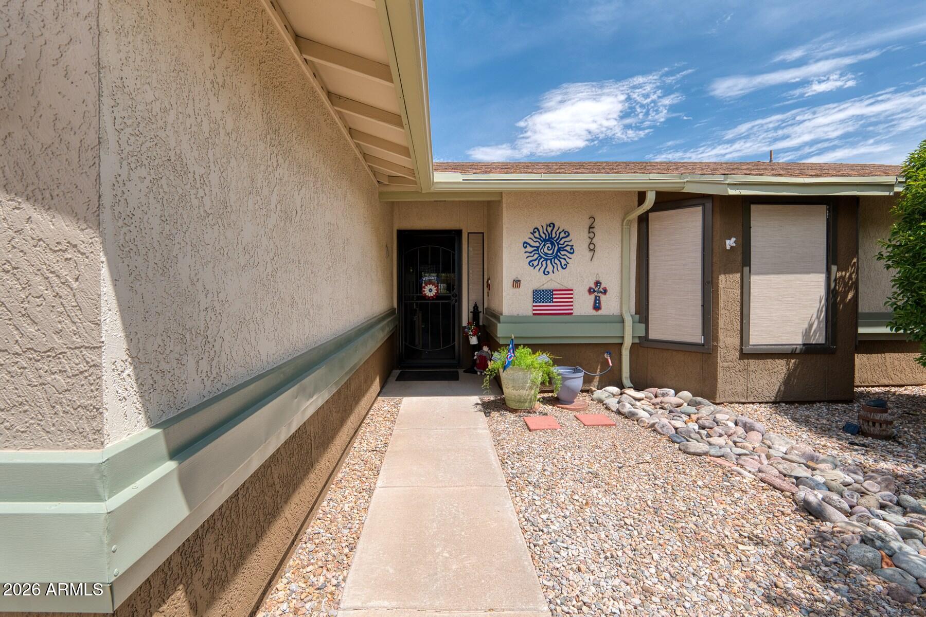 This is an Amazingly well maintained and updated,  3 Bedroom 2 Bath Home, The great use of space provides for an informal Great Room including Kitchen a Keeping Room, and a Very cool Coffee Corner, in addition to a Formal Dinning area and a formal Living Room. There are Ceiling fans in every room, and both Zoned AC and Evaperative Cooling for your choice depending on the weather and activities. Or enjoy the out door spaces instead, this home shows multiple outdoor gather spaces, or room for gardening if you prefer. This home is an absolute MUST SEE - Professionally Decorated to the owners taste and painted in various tones to accent the homes architectural features.