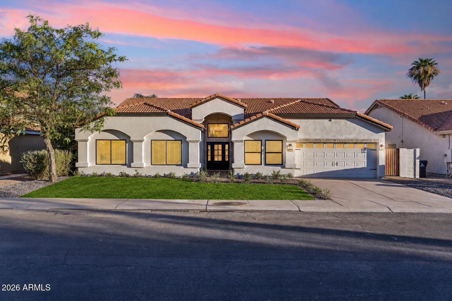 Stunning Fully Remodeled Home in the Heart of Scottsdale. Welcome to this beautifully renovated home offering over 2,700 square feet of sophisticated living space. Located in the highly sought-after Scottsdale area, this 5-bedroom, 2.5-bathroom home is the perfect blend of modern luxury and timeless design. The kitchen is a true masterpiece, featuring a large 36'' range, custom hood, brand-new appliances, and sleek cabinetry. A spacious 12'' slider leads to the beautifully redesigned backyard, making it easy to entertain and enjoy Arizona's outdoor lifestyle. Every detail has been carefully considered, with fully remodeled flooring, lighting, doors, and bathrooms throughout the home. The roof, windows, and water heater have all been replaced to provide peace of mind. The front and backyard have undergone an impressive transformation, with stunning landscaping and a completely resurfaced pool that invites you to relax and unwind.

This home is a rare find in Scottsdale and is sure to sell fast. Don't miss out on the opportunity to make it yours!