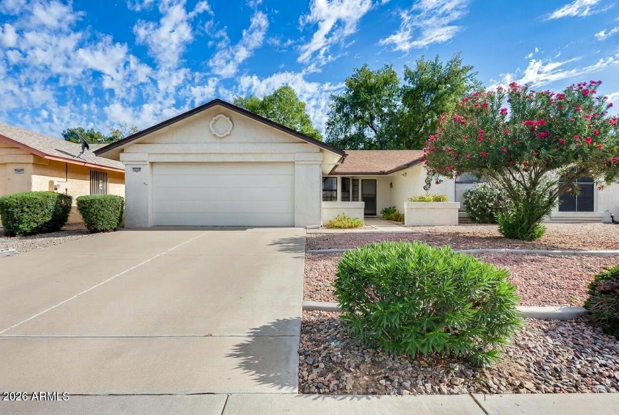 Enjoy easy living in Sun City West! This furnished 2BR, 1.75BA twin home is ideally located less than a mile from the R.H. Johnson Rec Center. You'll love the quiet neighborhood, open layout, dual-pane windows, and screened-in patio... perfect for morning coffee or relaxing with friends. An inside laundry room and 2-car garage add everyday convenience.

Plus, everything else you need is just minutes away, including grocery stores, pharmacies, banks, rec. centers, restaurants, healthcare facilities and more... all within a short, easy drive.

HOA includes: water, sewer, garbage collection, pest control, cable or satellite, exterior maintenance of unit (no lawn mower needed). With R.H. Johnson Rec Center less than a mile away, you'll have easy access to a 48-acre campus featuring an outdoor pool, lap lanes, a state-of-the-art fitness center, pickleball complex, library, performance theater, and hobby studios.


This home is tucked away in a quiet, low-traffic area, offering a peaceful setting with easy upkeep. Step inside to find a bright, open living and dining area, an eat-in kitchen complete with all appliances (refrigerator, washer, and dryer included), and plenty of natural light throughout. The primary suite features a spacious bay window, a walk-in closet, and an en-suite bath with grab bars for added accessibility. Additional features include dual-pane windows, a generous indoor laundry room, and a screened-in patio... the perfect spot to relax and enjoy Arizona's beautiful weather year-round. The 2-car garage offers extra storage and convenience.