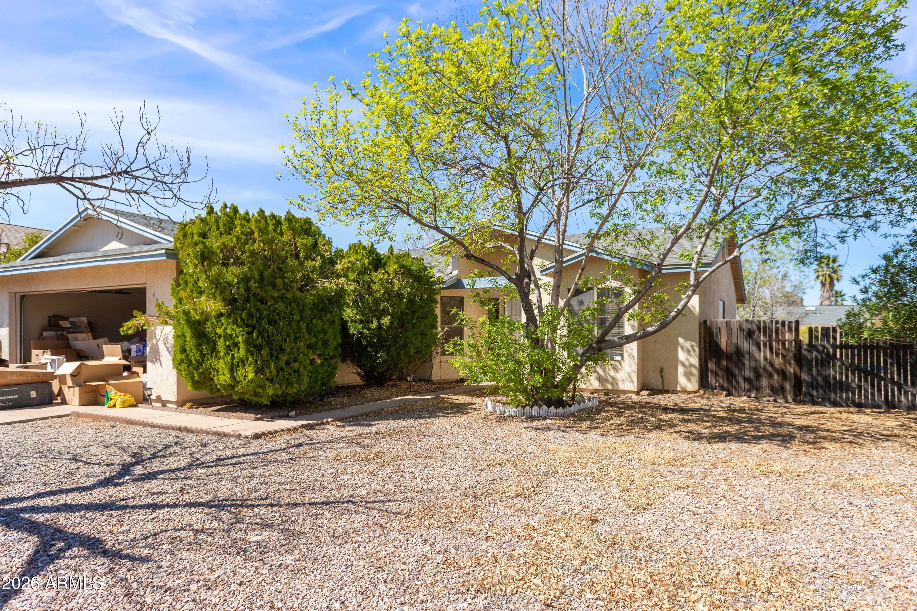 3 bedroom, 2 bathroom home with a great location and inviting open floorplan. Primary bedroom and bathroom are spit from additional bedrooms.