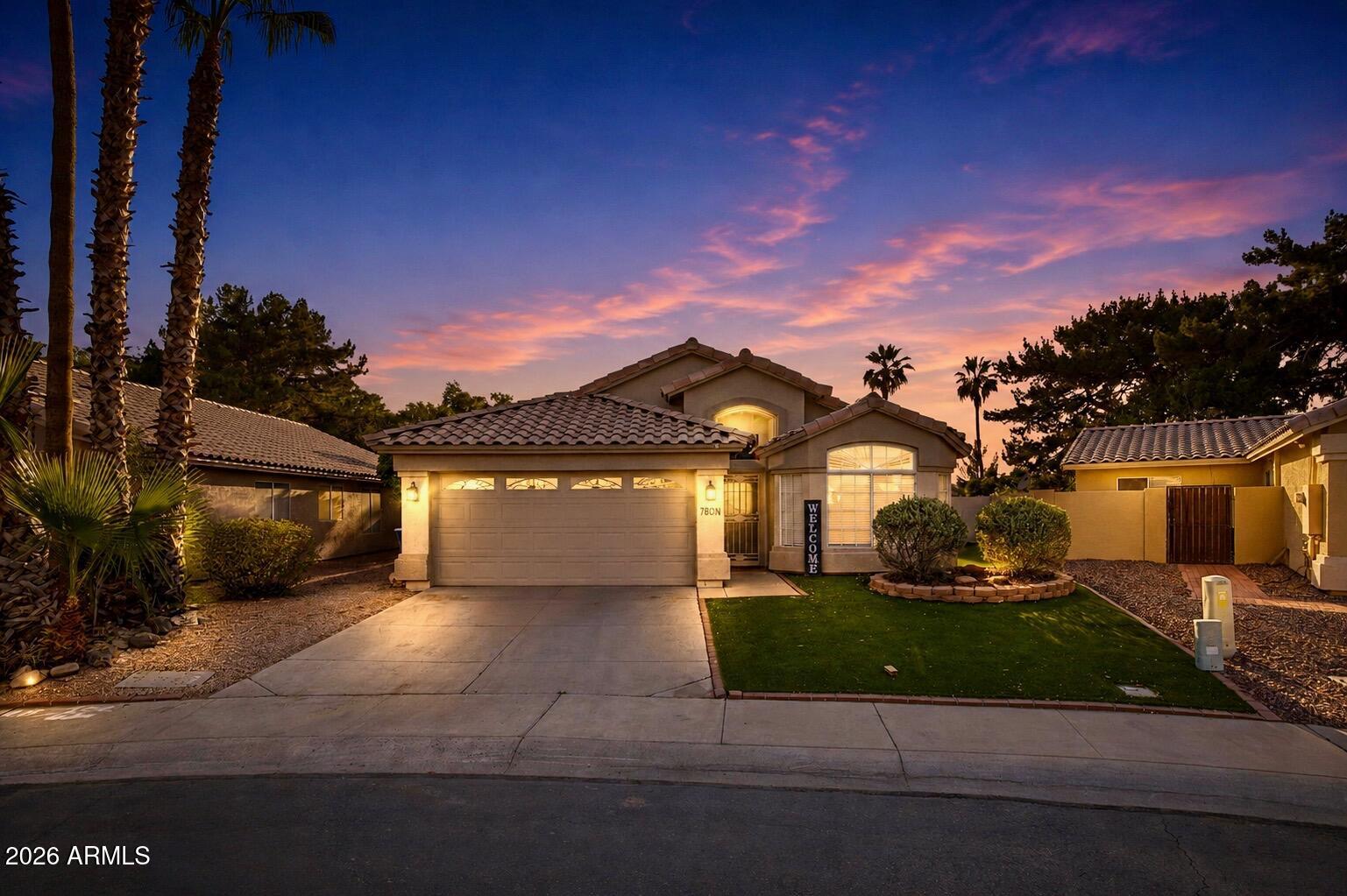 Stunning 3 bed, 2 bath home in sought after Andersen Springs with open floor plan and move-in ready appeal. From the moment you walk in, you'll feel right at home with bright living spaces, effortless flow, and a recently painted interior. Backyard features a private fenced pool, view fence, and endless potential to create your dream outdoor oasis. Located in the award winning Chandler Unified School District, consistently ranked among Arizona's top performing districts, and just minutes from Downtown Chandler dining, shopping, and nightlife.