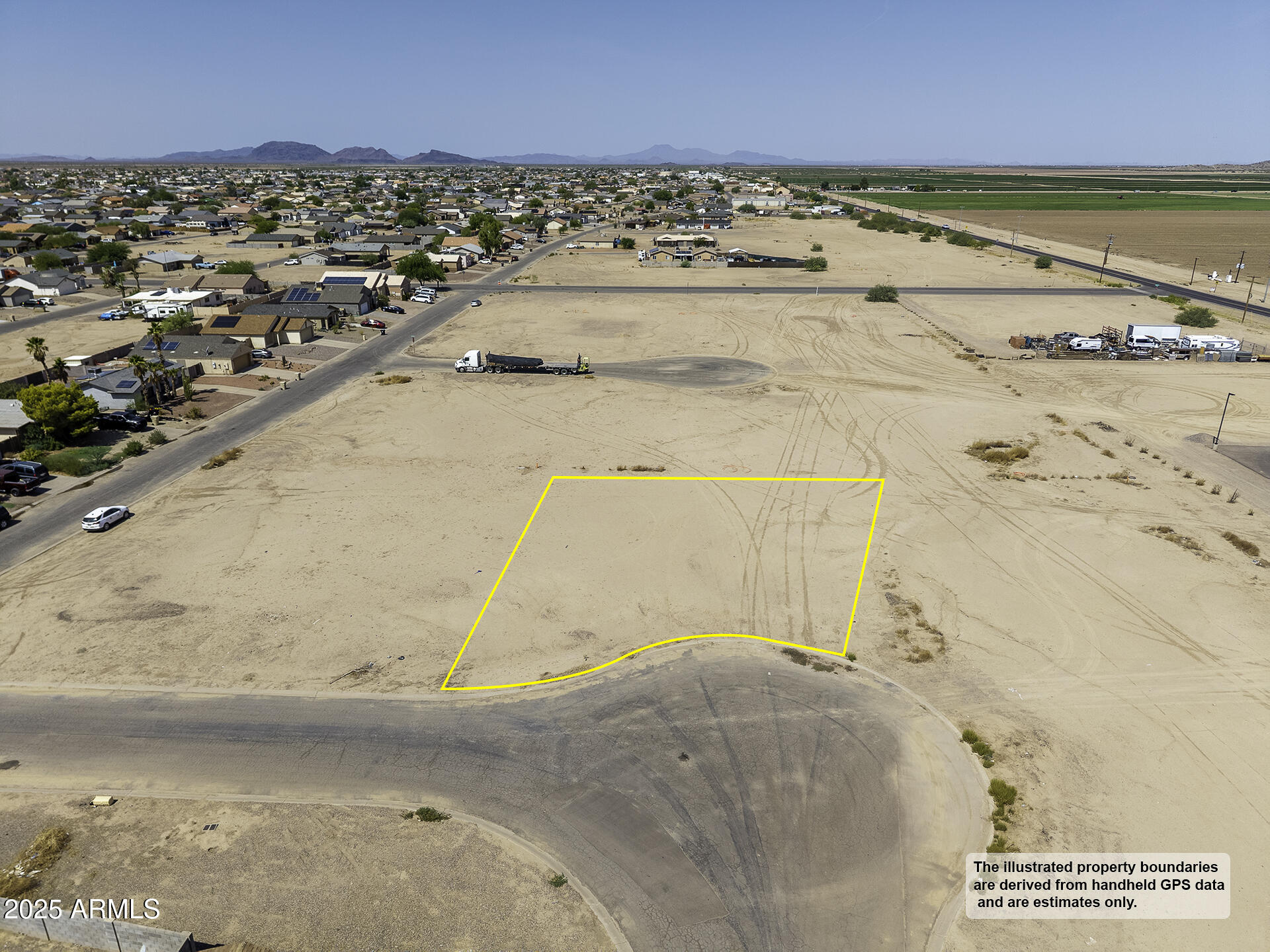Don't miss this one! Large parcel in the growing community of Arizona City. Near businesses and zoned CR-5 for flexibility of use. Don't hesitate on this one to build on or for investment.