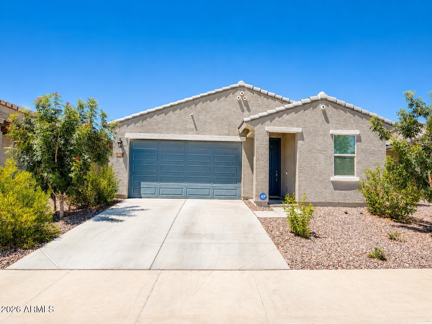 Welcome to this beautiful 4-bedroom, 3-bathroom home located in the highly sought-after gated Enclave community! This thoughtfully designed floor plan features a spacious teen room/flex space plus one of the secondary bedrooms includes its own private en-suite bath, making it ideal for guests or multi-generational living. The home showcases tile flooring throughout the main living areas with comfortable carpet in the bedrooms, stunning white shaker cabinetry, and gorgeous granite countertops. Built by Meritage Homes, this property offers exceptional energy efficiency with spray foam insulation and Low-E windows, helping keep utility costs low year-round. Conveniently located within walking distance of American Leadership Academy and other A+ schools. Easy Access to shopping, dining, parks