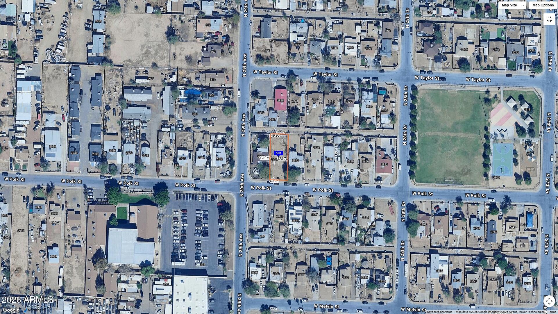 Rare opportunity to own a vacant residential lot in the heart of Phoenix! Located at 2846 W Polk Street, this flat and usable parcel offers endless possibilities for investors, builders, or homeowners looking to construct a custom residence. Conveniently situated near downtown Phoenix, major freeways, schools, parks, shopping, and employment centers, the property provides excellent access to everything the Valley has to offer. Utilities are available nearby, making development more convenient. Whether you're looking to build a primary residence, rental property, or investment project, this centrally located lot presents exceptional potential in an area experiencing continued growth and redevelopment. Buyer to verify zoning, utilities, and all development requirements.