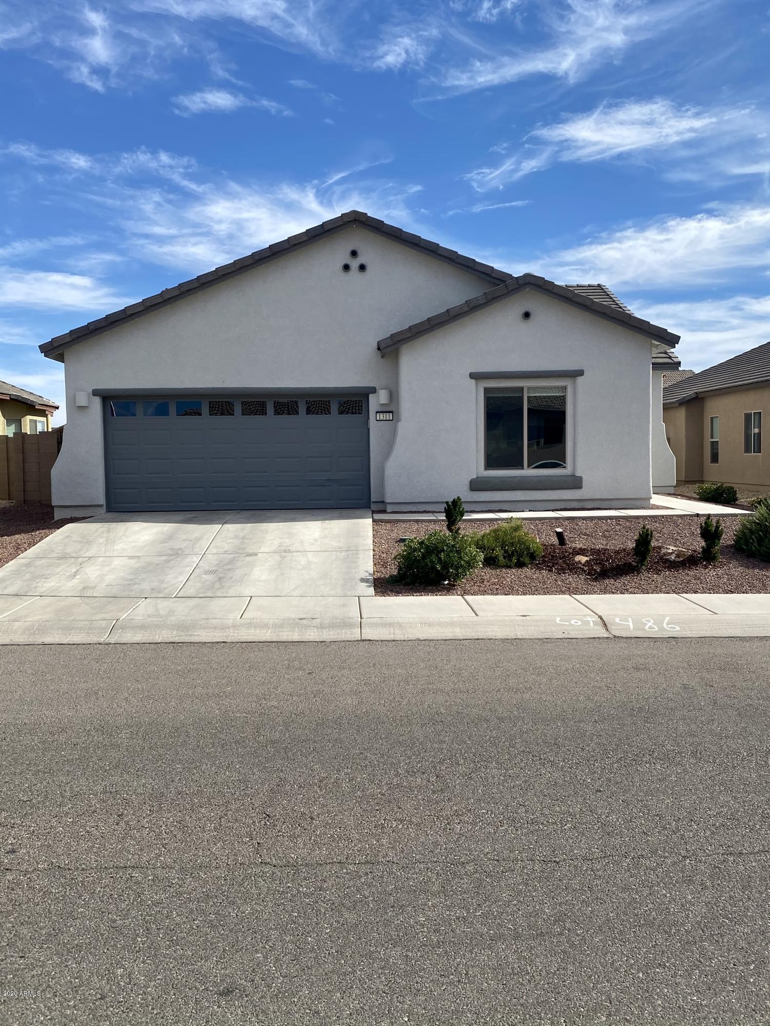 Welcome Home! Like new 3 bedroom 2 bath with all the right upgrades. Built in 2018, this move in ready home includes wood like tile planks, granite countertops, backsplash and stainless steel appliances. Easy maintenance backyard with irrigation system. Located in desirable neighborhood with community park and no HOA!! Close to CVMC and easy access to Ft Huachuca.
