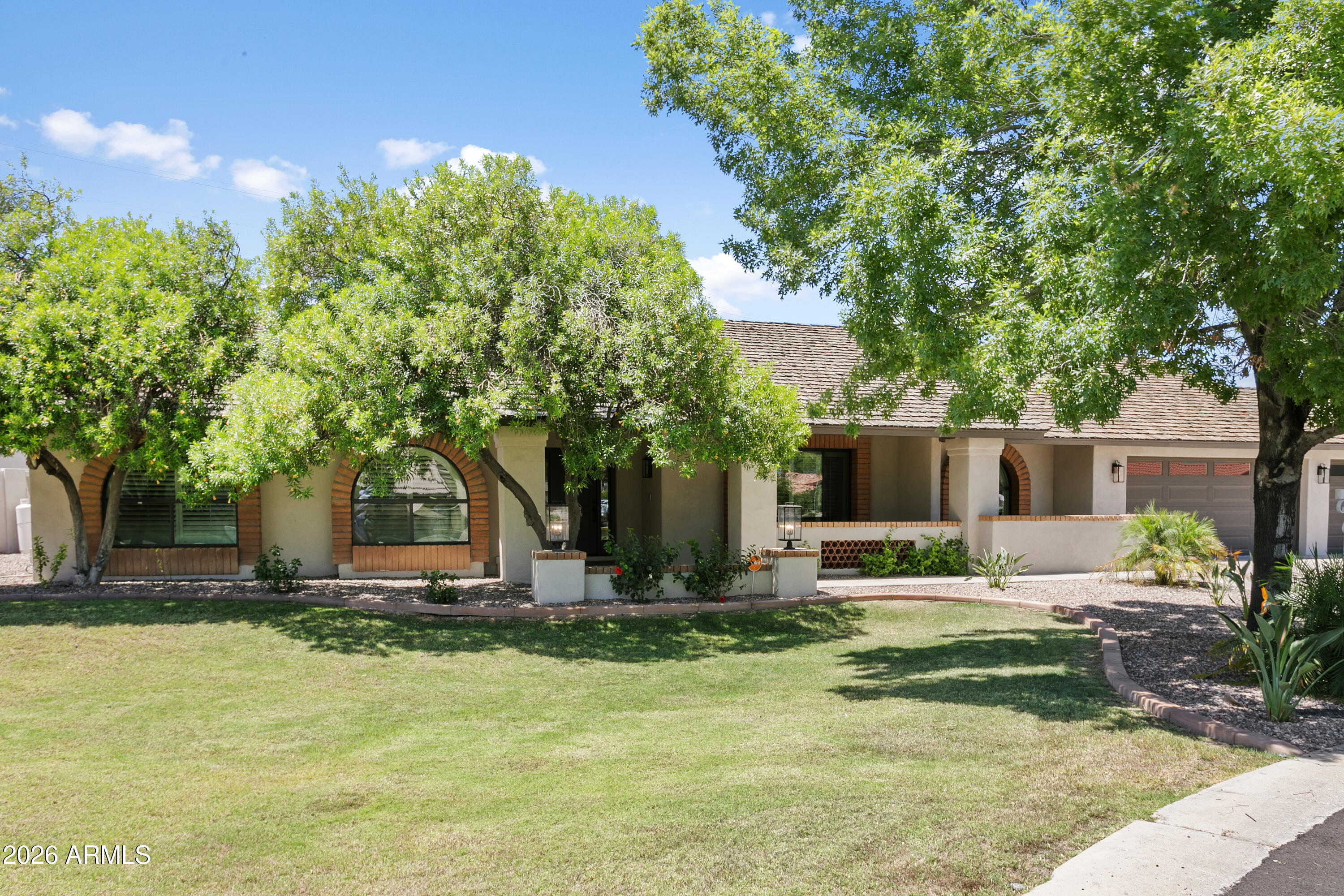Welcome to 226 W Ranch Rd in the highly sought-after Duskfire South Tempe community--an exceptional fully remodeled estate blending modern luxury, functionality, and space on an expansive half-acre cul-de-sac lot. Every inch of this home has been thoughtfully upgraded with high-end finishes and quality craftsmanship, including a stunning new kitchen, beautifully redesigned bathrooms, new flooring, windows, interior and exterior paint, and all-new doors throughout. The oversized garage has also been completely updated with epoxy floors for a clean, polished finish. Step outside to your private backyard retreat featuring brand-new landscaping and a recently remodeled sparkling pool with all-new equipment. Enjoy ultimate privacy with no neighbors behind and endles space to add a detached casita, RV garage, or even a private paddle/pickleball court. The property also offers slabbed side parking for up to 10 cars, 50-amp RV service, and the freedom of no HOA--perfect for those seeking flexibility without compromise.

Ideally located in one of South Tempe's most desirable neighborhoods, this rare turnkey property offers luxury living, generous space, and modern upgrades in a prime location.