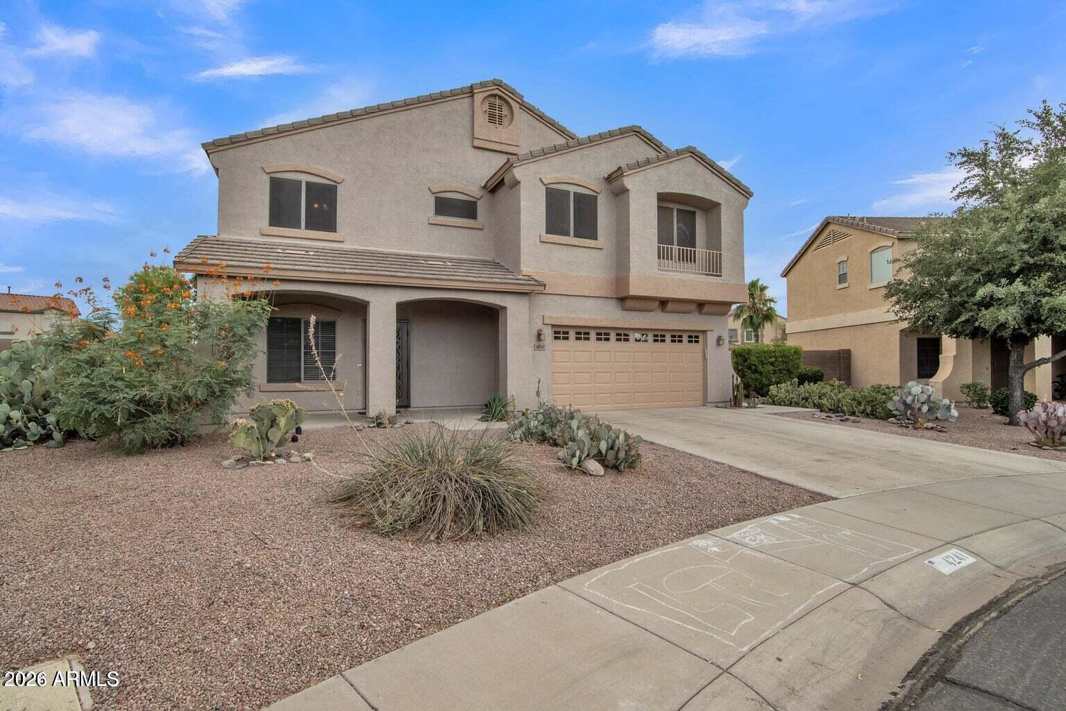 Situated on one of the largest lots (14,409 sq ft) in the neighborhood, this original owner property offers an expansive backyard ready for your custom pool, garden, or outdoor retreat.
LOW ELECTRICITY BILLs for this large home! Fully paid and owned Solar was grandfathered in prior to infrastructure user fee regulations in AZ. This home will remain grandfathered in until Aug. 2033!
Enjoy the built-in BBQ area just off the kitchen--perfect for entertaining. The open great room flows into a spacious kitchen, complemented by a formal dining room or flexible library space. First level has one bedroom with nearby full bath as well as half bath for guests. Upstairs features a large teen/family room with plenty of desk/office space surrounded by many bedrooms with upstairs laundry room!
