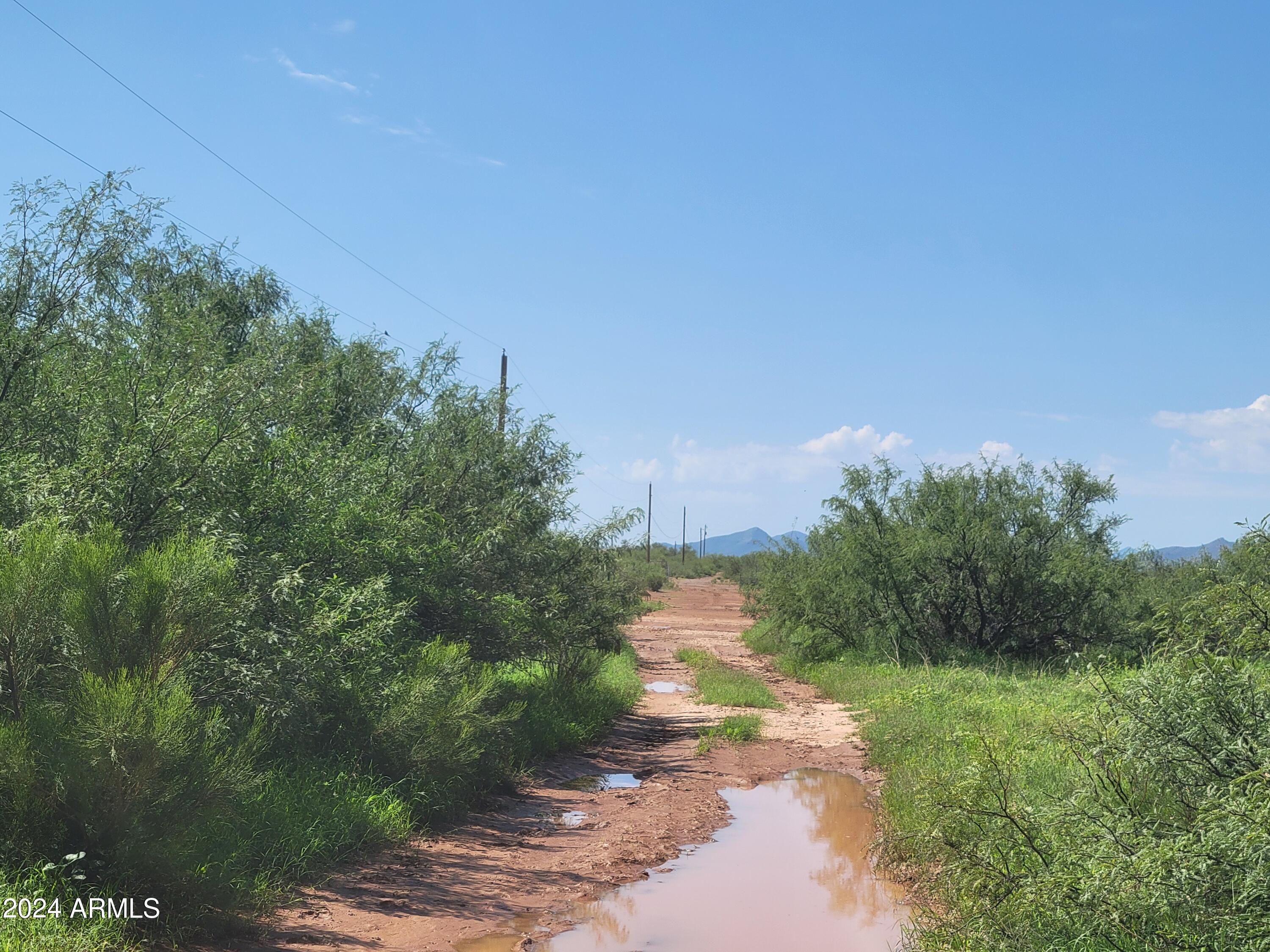 70+ acres in McNeal off of N. Frontier Rd. 35-45 mins to Bisbee. Power runs parallel on Acorn Pl.
Rural setting on the plains. Acorn Pl road may require 4WD during rainy season. Portion of the road gets muddy and difficult to pass. A desirable, undeveloped  property.