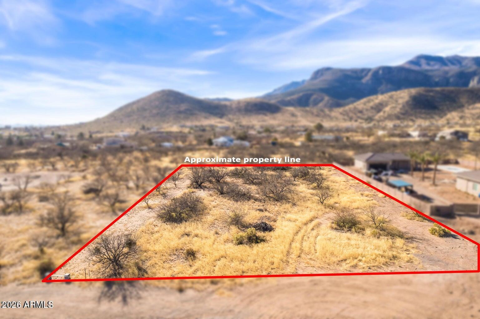 Looking for a lot in Ramsey Canyon area with the most outstanding views of the WATERFALL and the Huachuca Mountains to build your dream home?? This is it!!! Just over an acre close to town with private water hook up/cost available and electric. This lot is the perfect lot for sitting on your full length back patio with no obstruction looking up at the mountains.  Not many lots left like this!!!