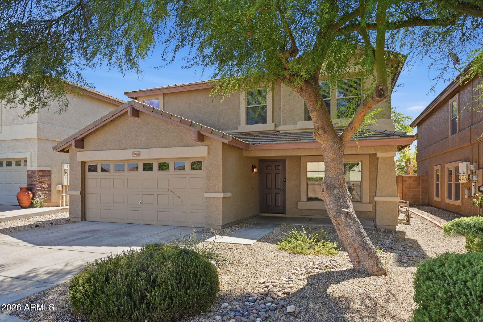 Welcome to this spacious 5-bedroom, 2.5-bath home in the desirable Eagle Bluff community of North Phoenix. Offering over 3,200 square feet of living space, this thoughtfully designed floor plan provides the flexibility and room today's buyers are looking for. The heart of the home features brand-new granite countertops, abundant cabinetry, a center island, and seamless access to the surrounding living and dining areas, creating an ideal space for both everyday living and entertaining. Large windows throughout fill the home with natural light and enhance the open, inviting feel. The generous primary suite provides a private retreat with an en-suite bathroom and ample closet space, while four additional bedrooms offer versatility for family, guests, home offices, fitness rooms, or hobbies. Step outside to a low-maintenance backyard with space to relax, entertain, or create your own outdoor retreat.

Ideally located just minutes from Desert Ridge Marketplace, the Loop 101, SR-51, premier shopping, dining, golf, and hiking trails, this home offers the perfect balance of convenience and comfort. With over 3,200 square feet, five bedrooms, and a highly functional layout, this is an exceptional opportunity in one of North Phoenix's most convenient locations.