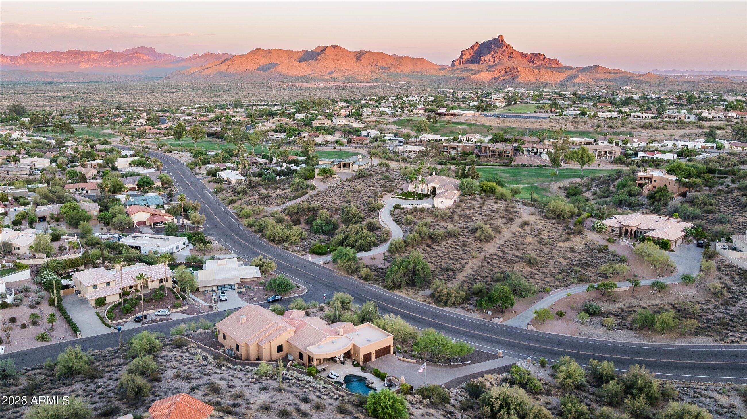 FOUNTAIN HILLS ARIZONA FINAL PLAT NO 203 - Residential