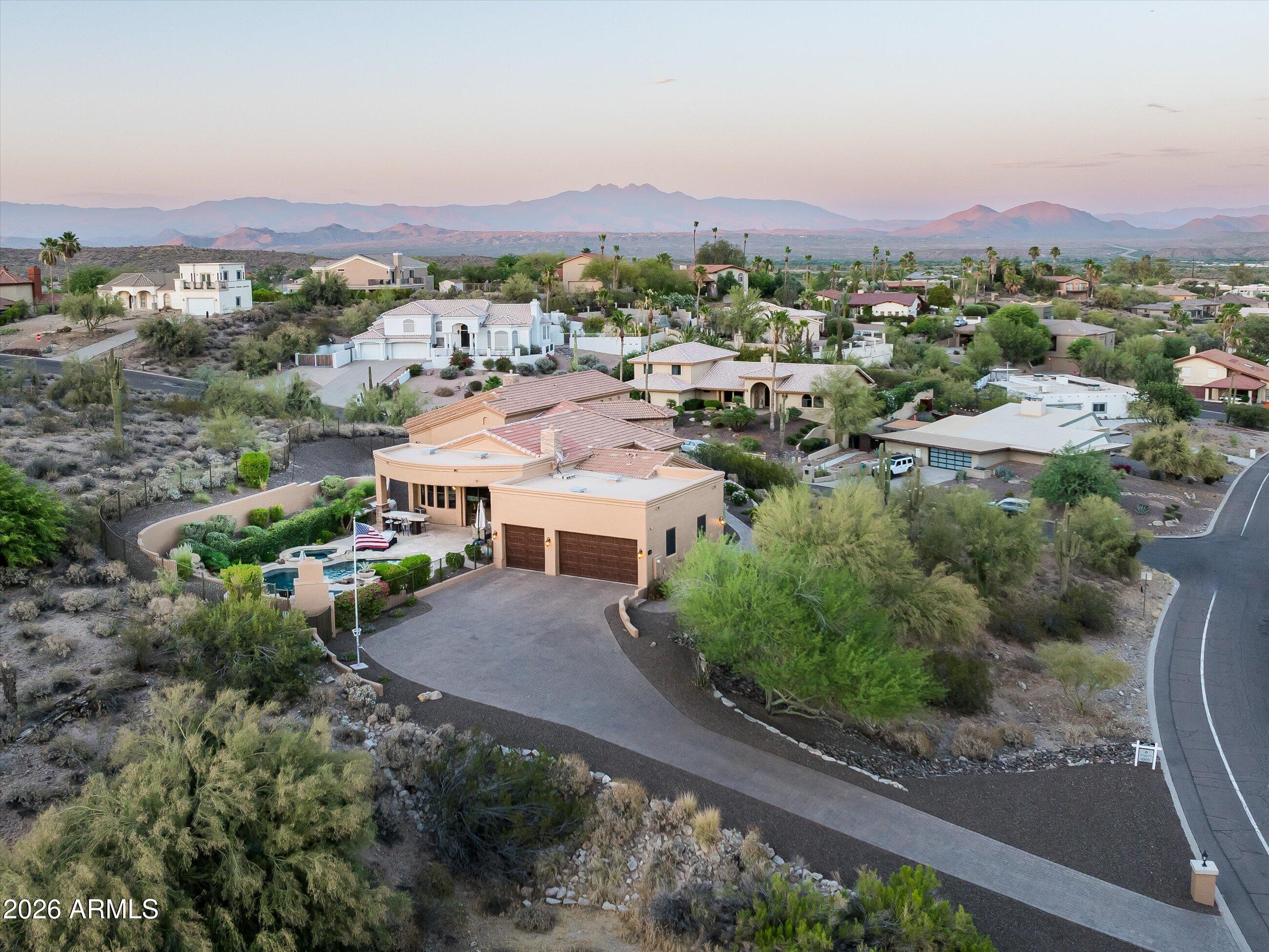 FOUNTAIN HILLS ARIZONA FINAL PLAT NO 203 - Residential
