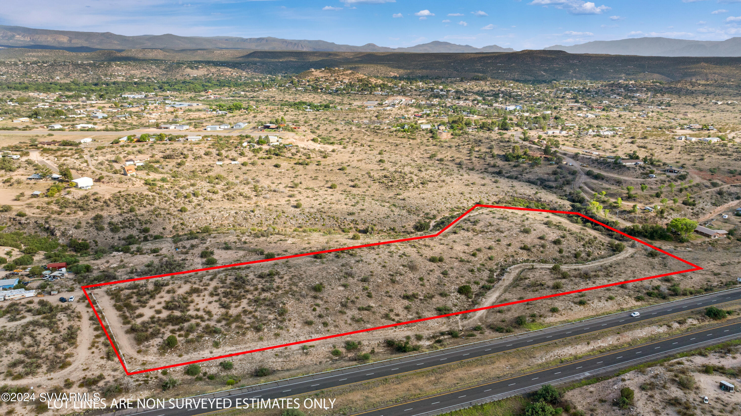 Metes and Bounds 
Acreage includes 405-24-033C
and 405-24-033D - Land