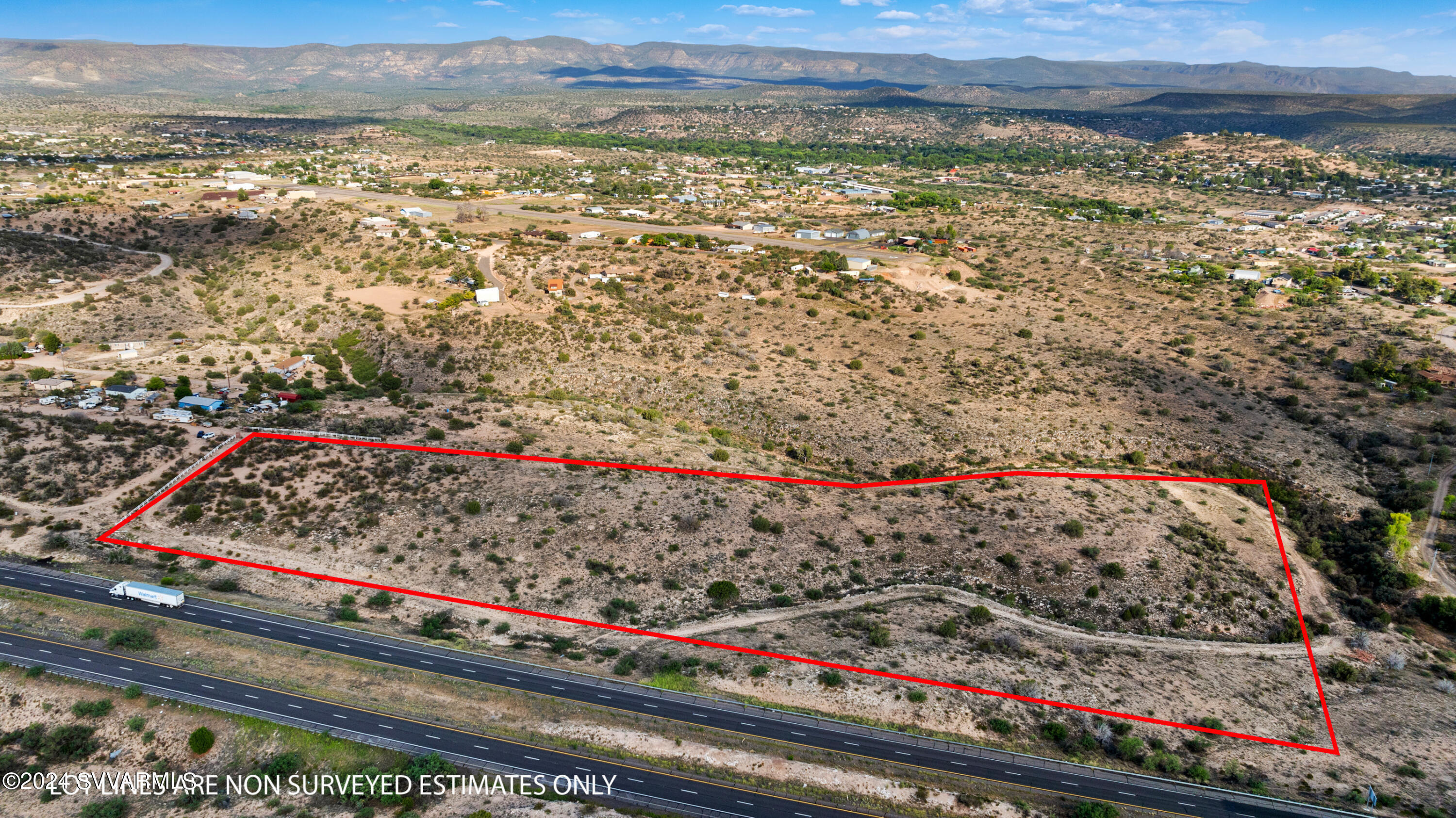 Metes and Bounds 
Acreage includes 405-24-033C
and 405-24-033D - Land