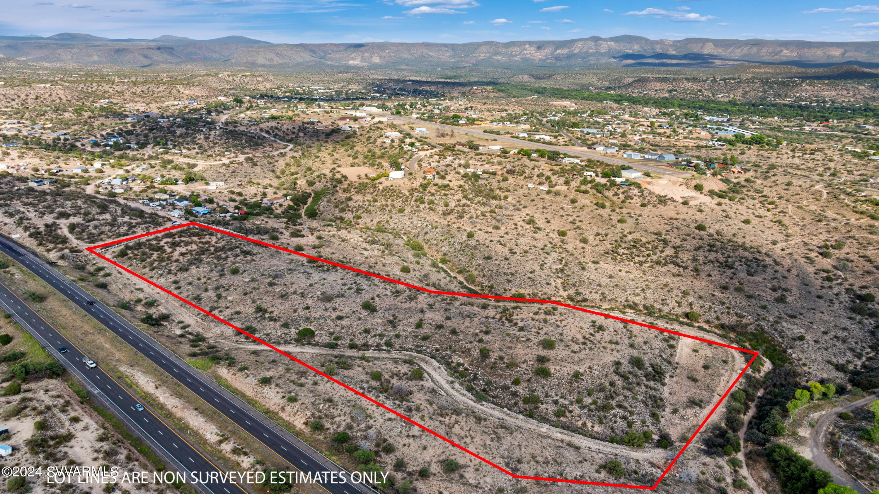Metes and Bounds 
Acreage includes 405-24-033C
and 405-24-033D - Land