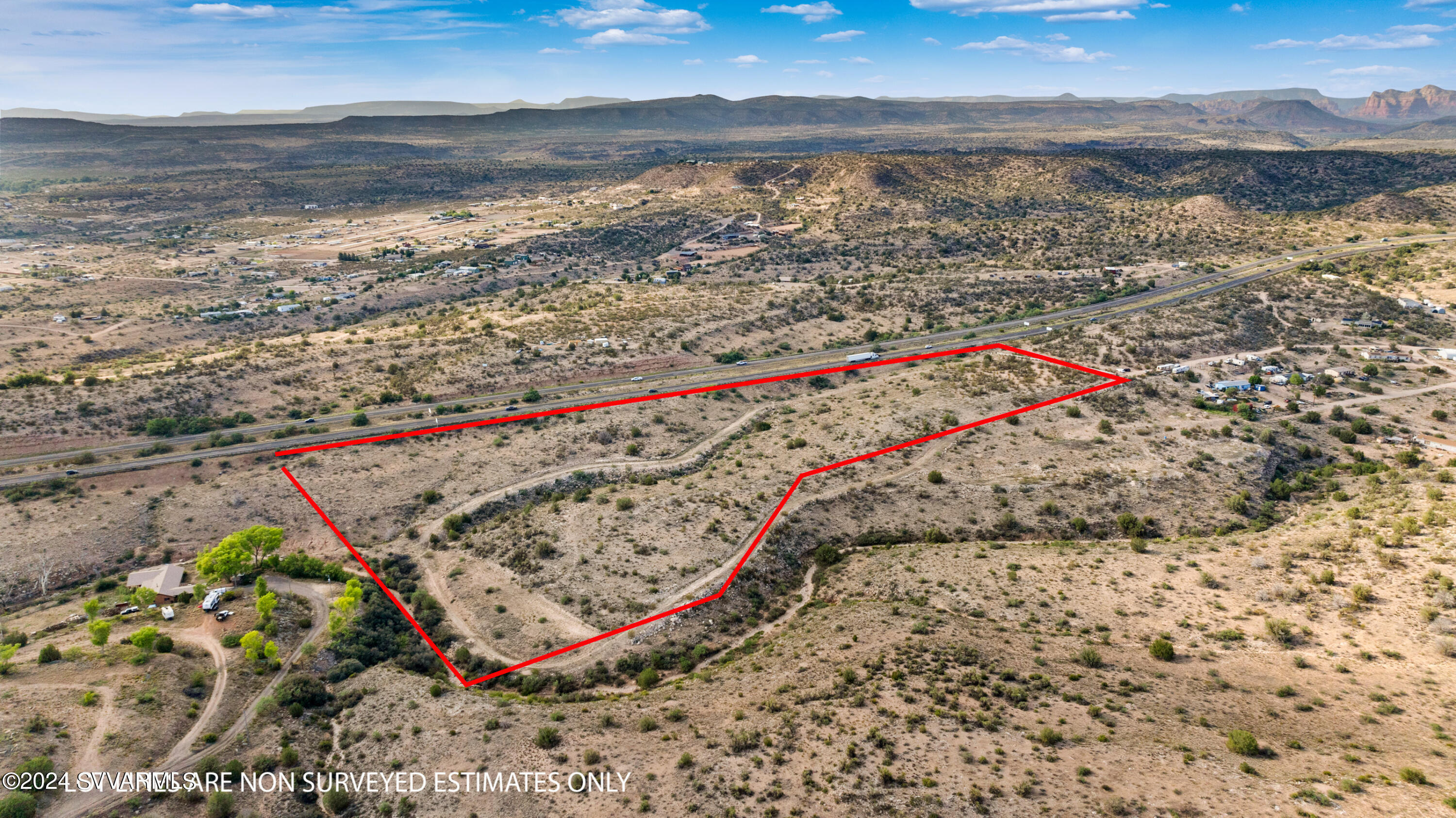 Metes and Bounds 
Acreage includes 405-24-033C
and 405-24-033D - Land