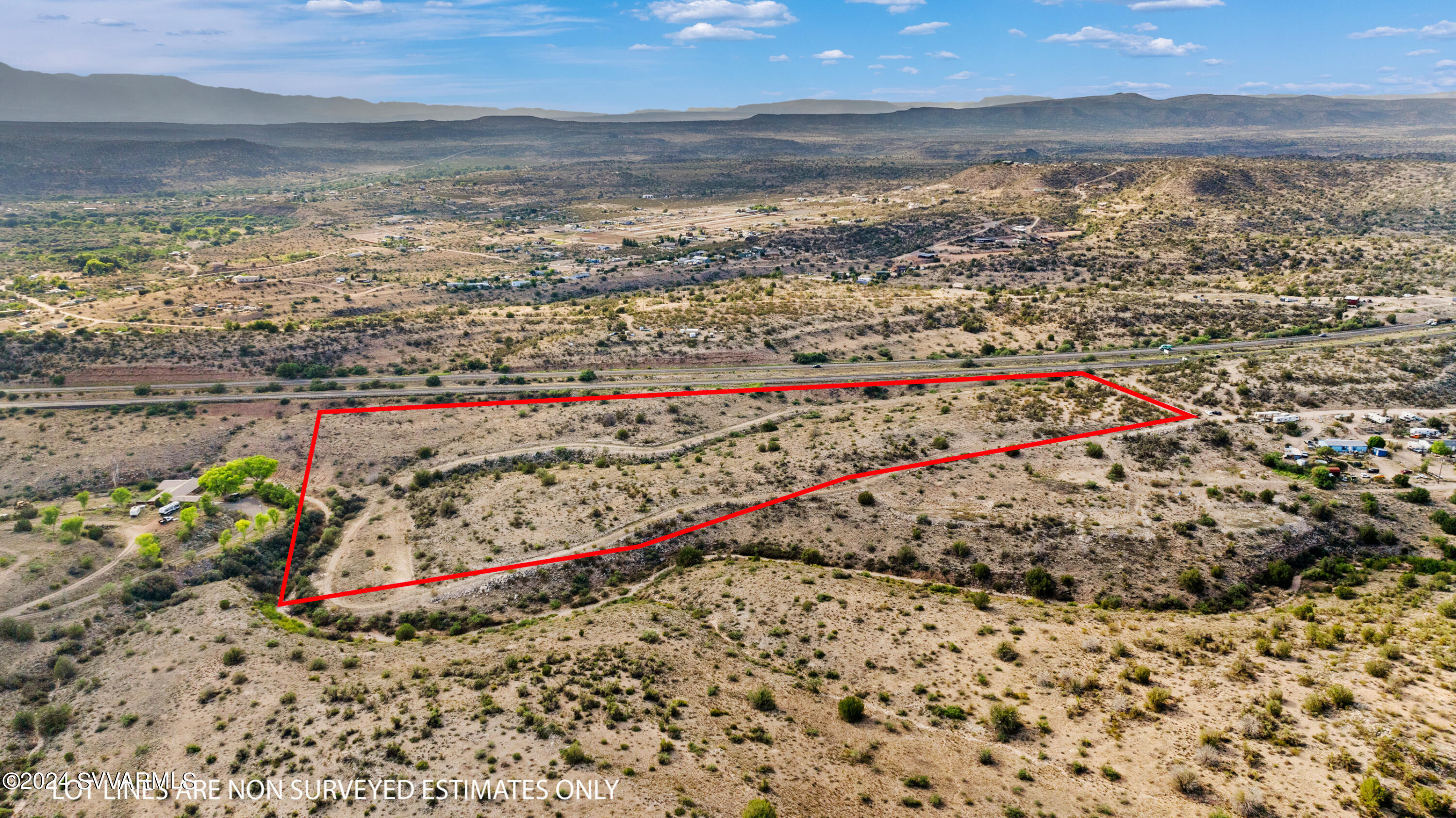Metes and Bounds 
Acreage includes 405-24-033C
and 405-24-033D - Land