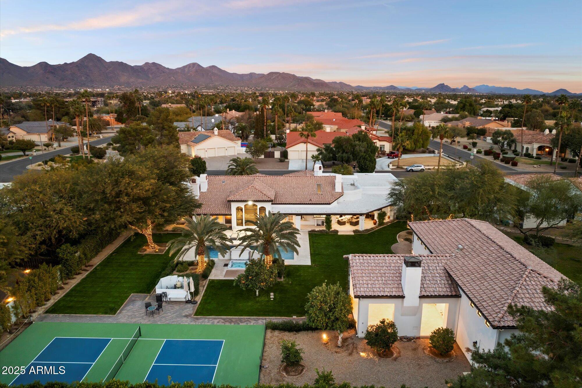 MCDOWELL SHADOW ESTATES; RV/CAR COLLECTOR DREAM HOME with  PRIVATE PICKLEBALL COURT! - Residential