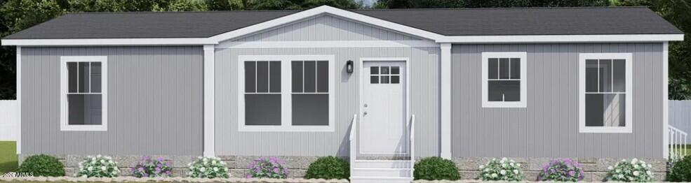 COME SEE THE MODEL IN SIERRA VISTA!! Seller open to offers from all, incl difficult situations: Low-Income, No/Low Credit, Self-Employed, No Tax File, Zero Down & Assist Programs. TO-BE-BUILT New Manufactured ***GROUND-SET on REINFORCED CONCRETE FOOTINGS*** 3bd/2bth home on 2.5 acre, shared well, mountain views. site-built-style features: full drywall, upgraded cabinets, quality faucets, efficient toilets, durable roofing. Superior to basic economy models. Open layout, energy-efficient design, and room for animals or outbuildings. Near Douglas, Bisbee, Tombstone, Willcox, and local farms.  All pics are AI rendered upgraded model homes. Actual home is a base unit and will vary in appearance and finishes. Seller equitable interest will convey legal title at COE. Agent is Non-Arms-Length.