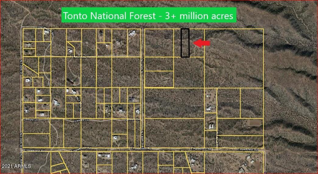 Rio Verde Foothills - Backs to Tonto National Forest - Land
